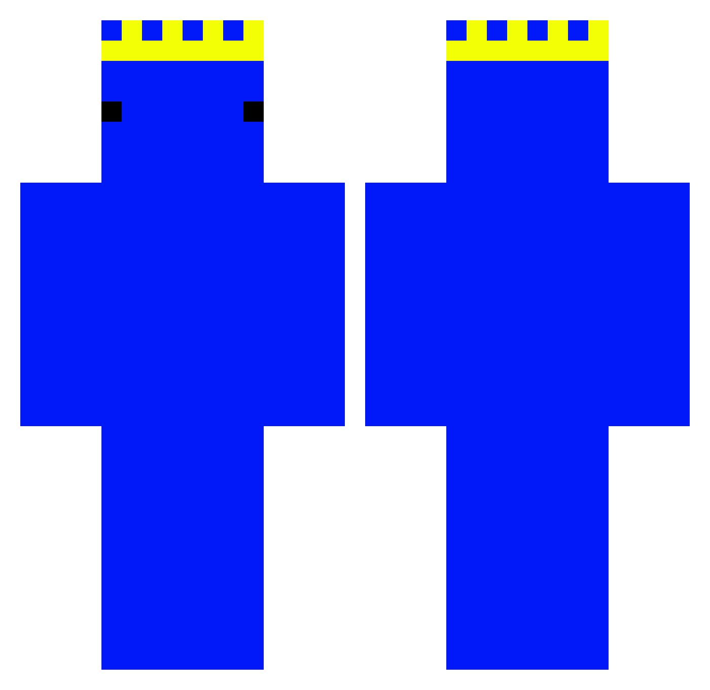 TUNCAY_ALTAN Minecraft skin, front and back view