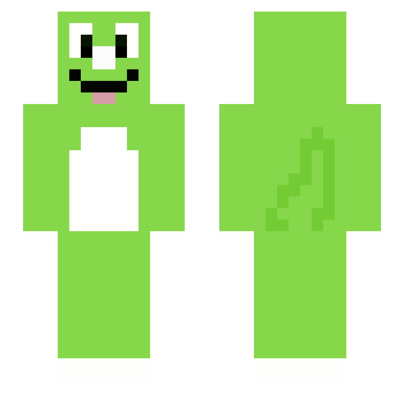 rlaxogns06_ Minecraft skin, front and back view