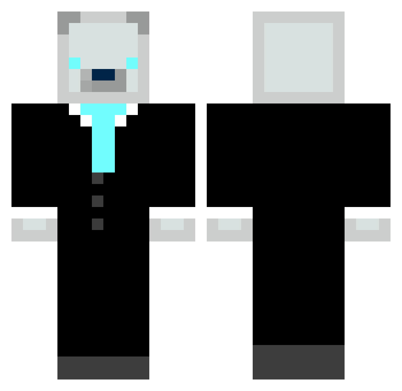 UsaLax738 Minecraft skin, front and back view