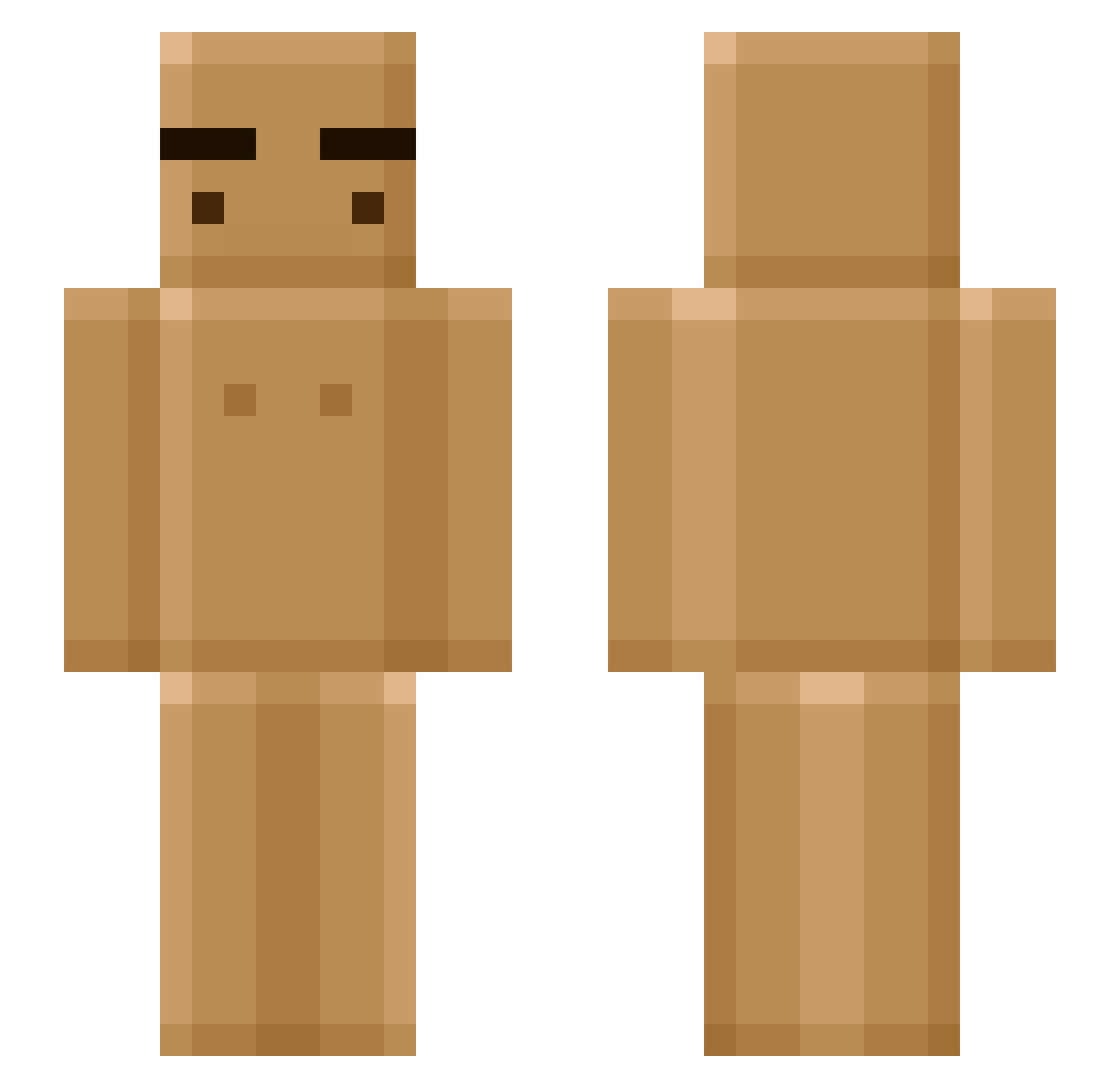 santi_15 Minecraft skin, front and back view