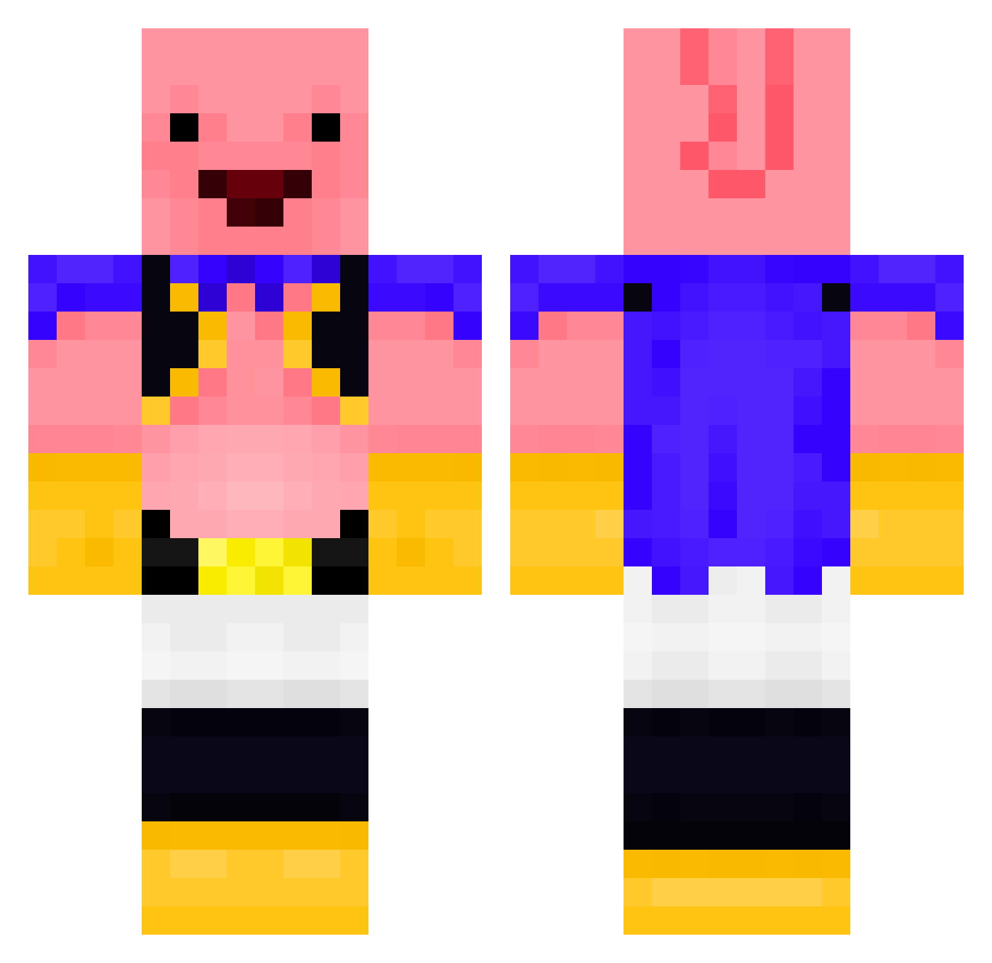 EarlSweatdirt Minecraft skin, front and back view