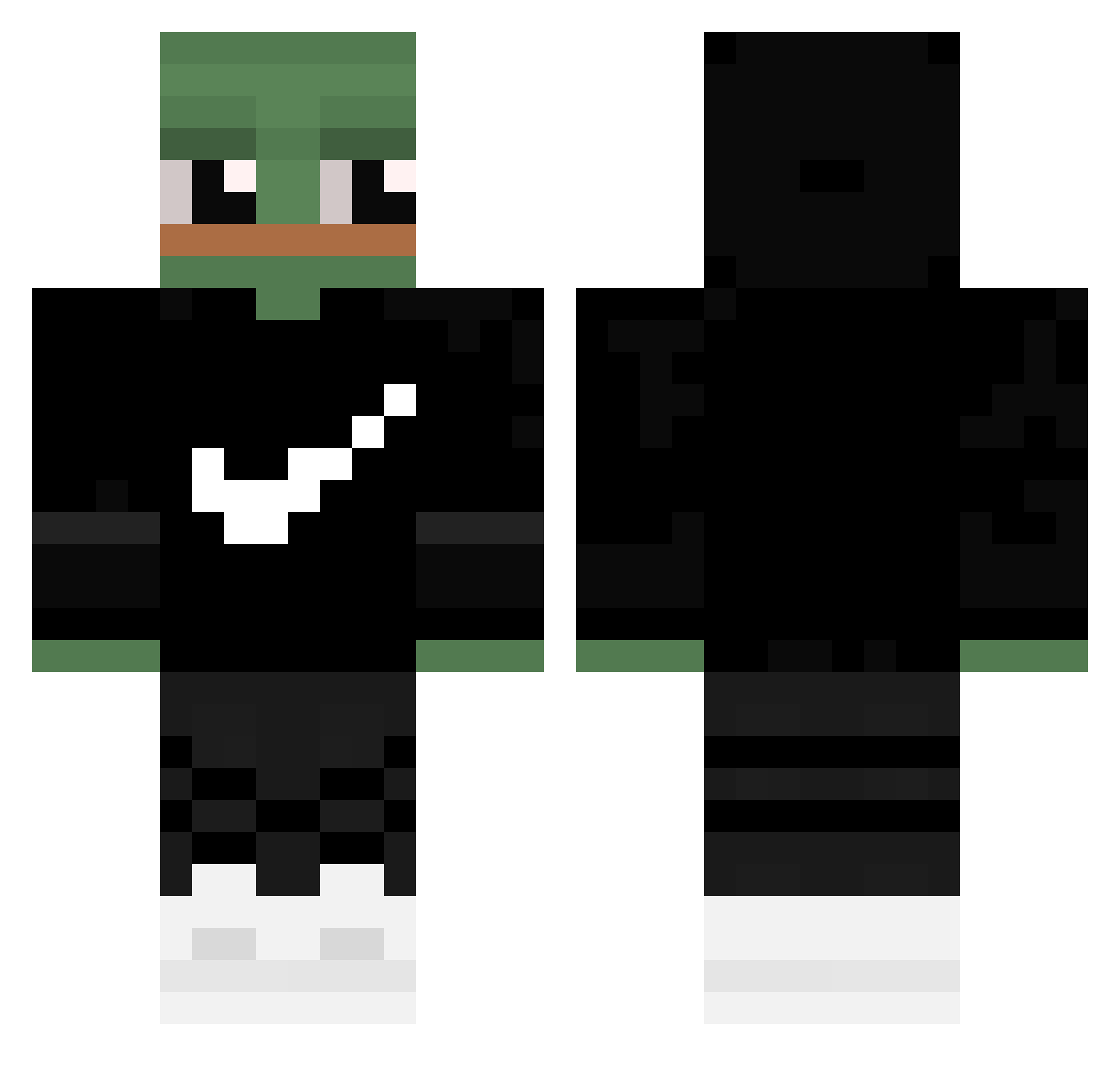 siwon_0621 Minecraft skin, front and back view