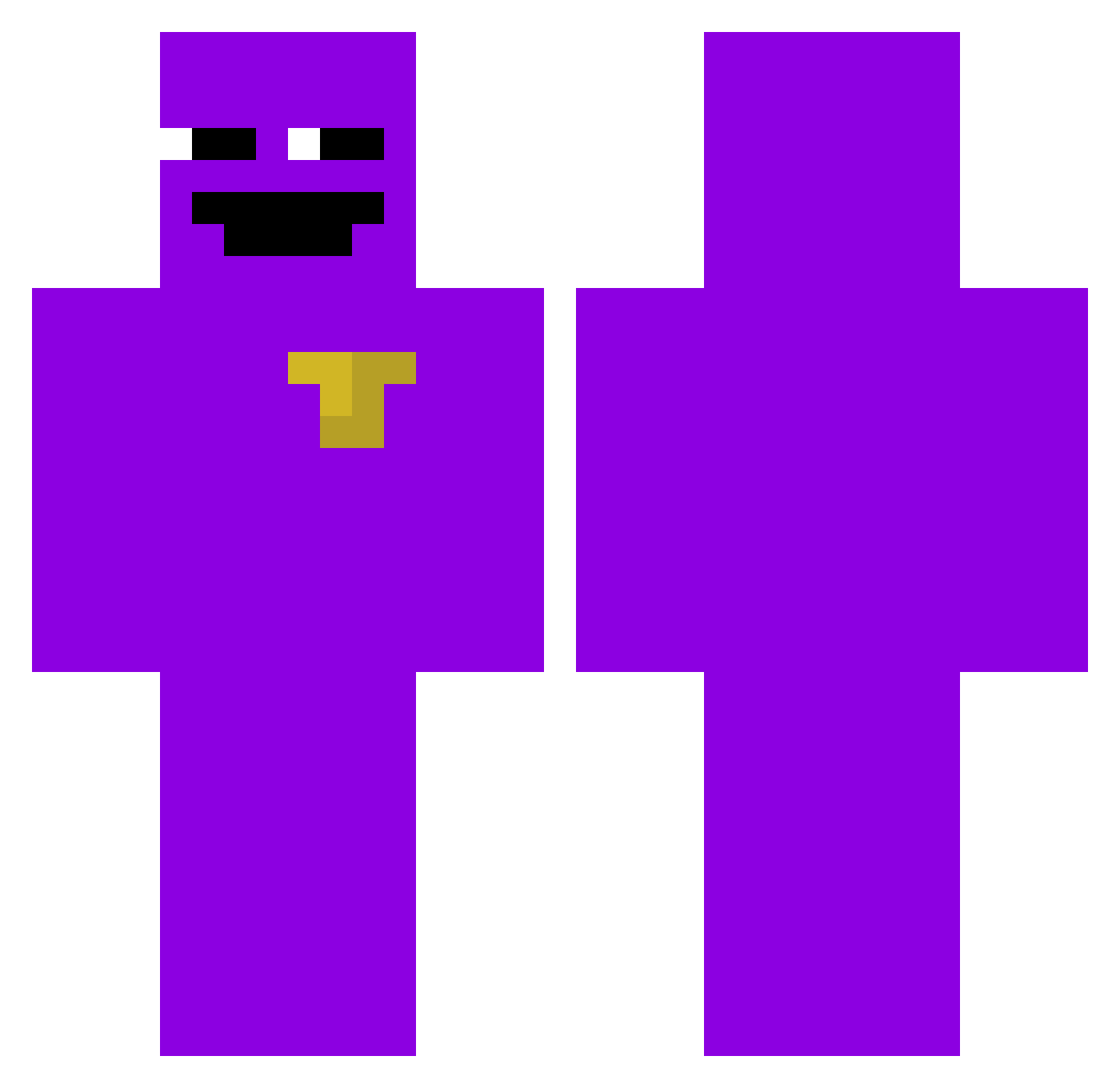 _Ren0x Minecraft skin, front and back view
