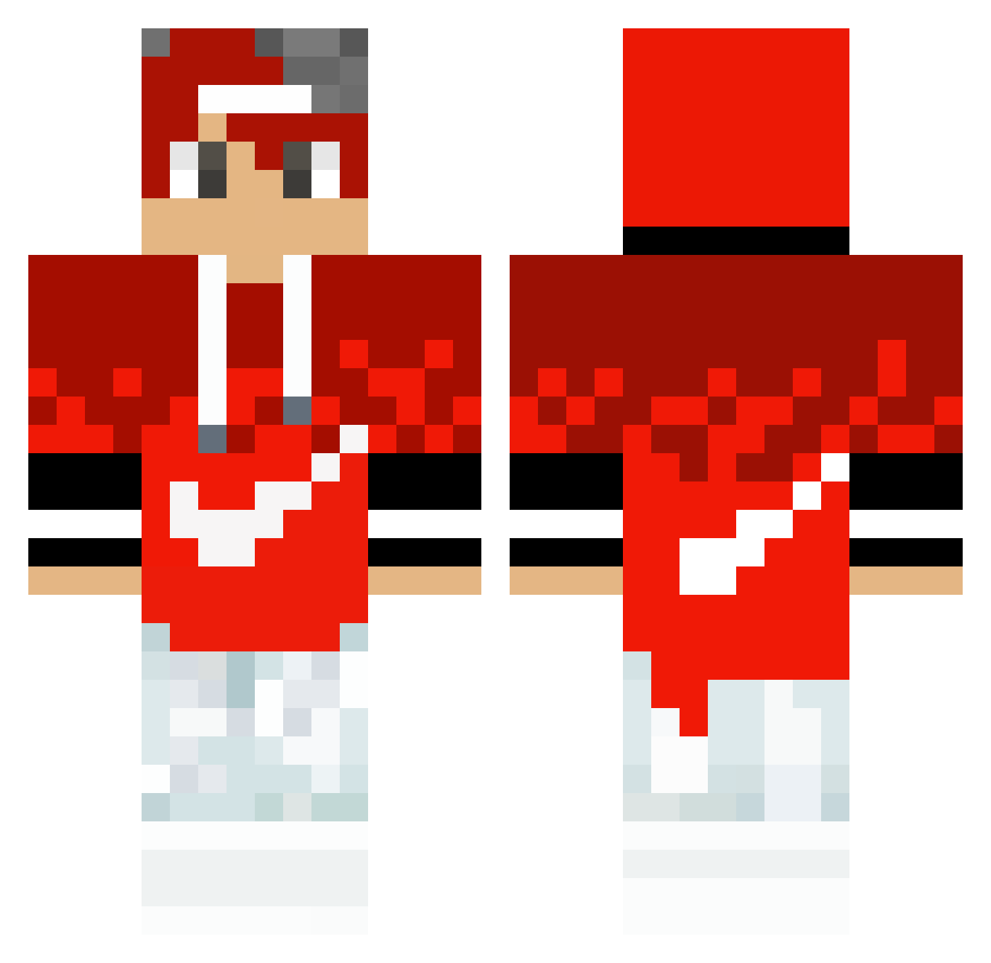Mc_murph Minecraft skin, front and back view