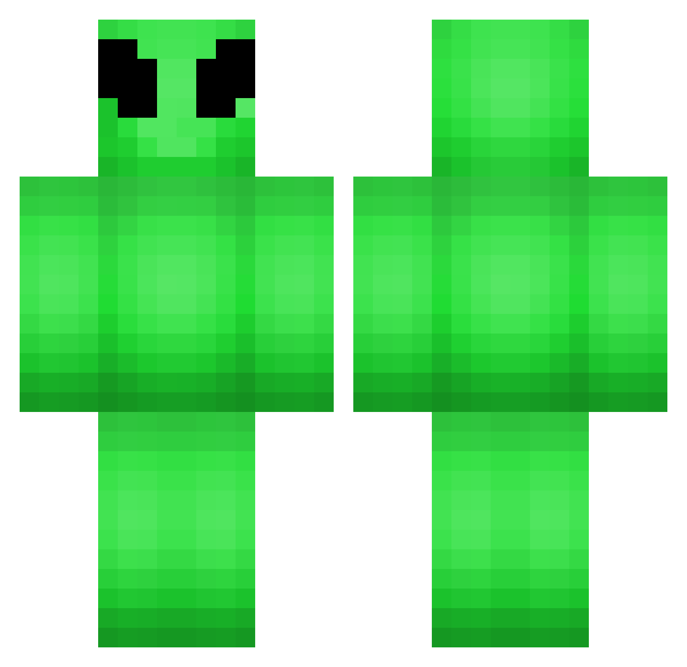 br4dleyy Minecraft skin, front and back view