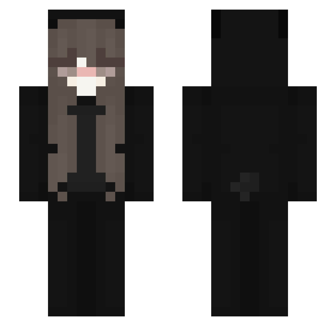 mmmaras Minecraft skin, front and back view