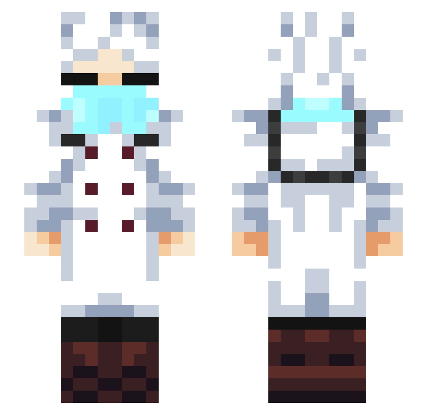 ItzJuliusMC - anime hero Minecraft skin