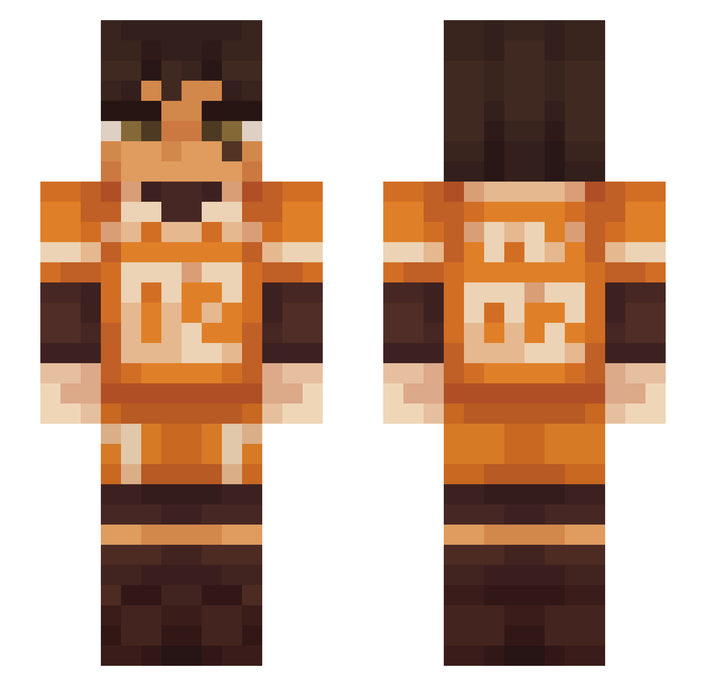Im_Omi Minecraft skin, front and back view