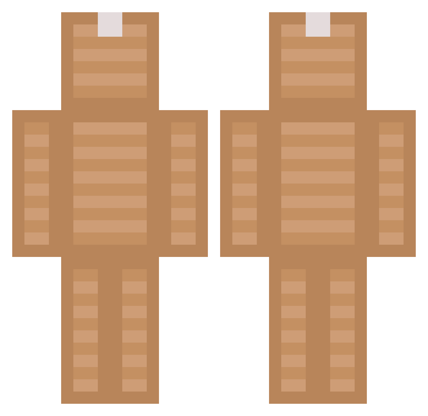 Spex_Box Minecraft skin, front and back view