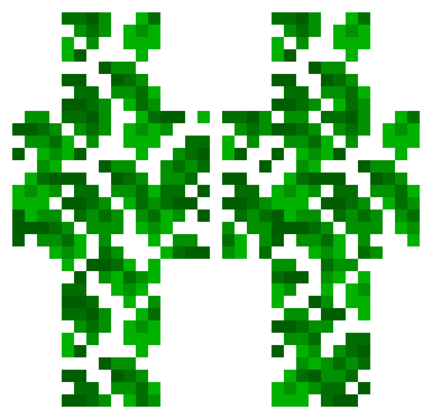 Armutplayer Minecraft skin, front and back view