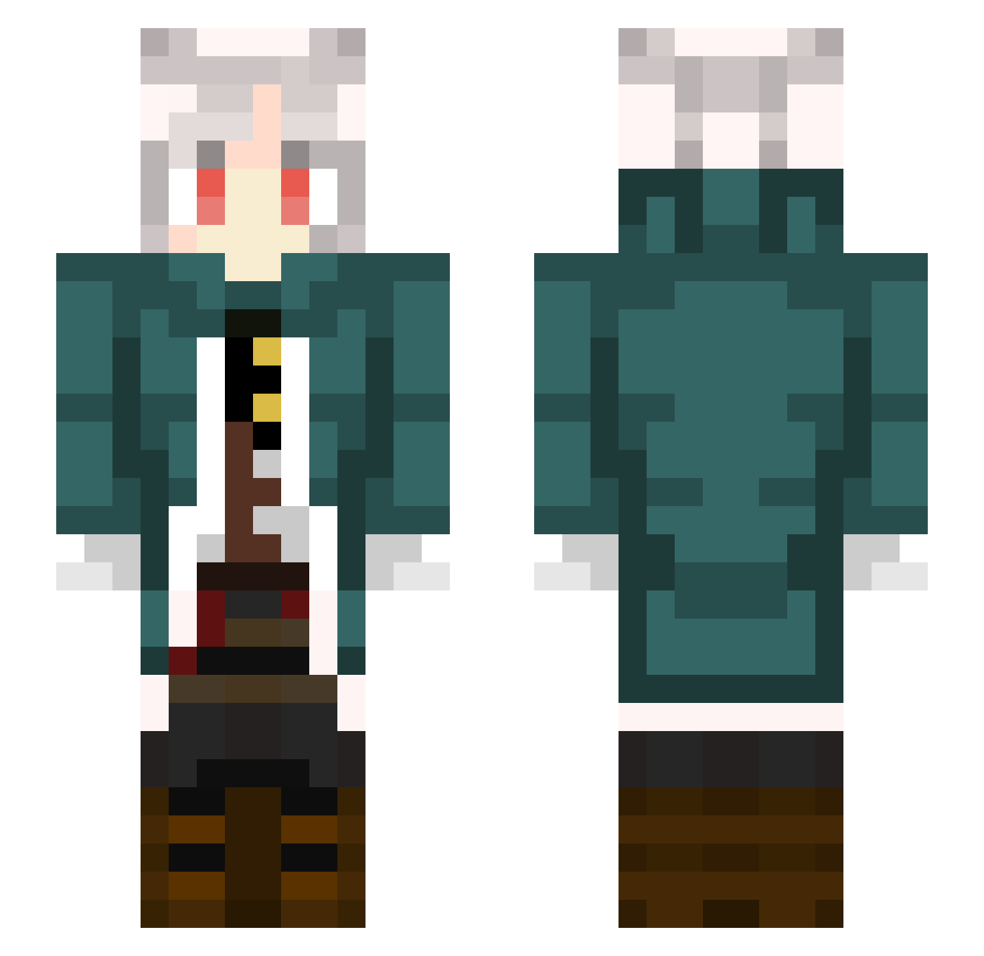 _KIBER_KOTLETKA_ Minecraft skin, front and back view