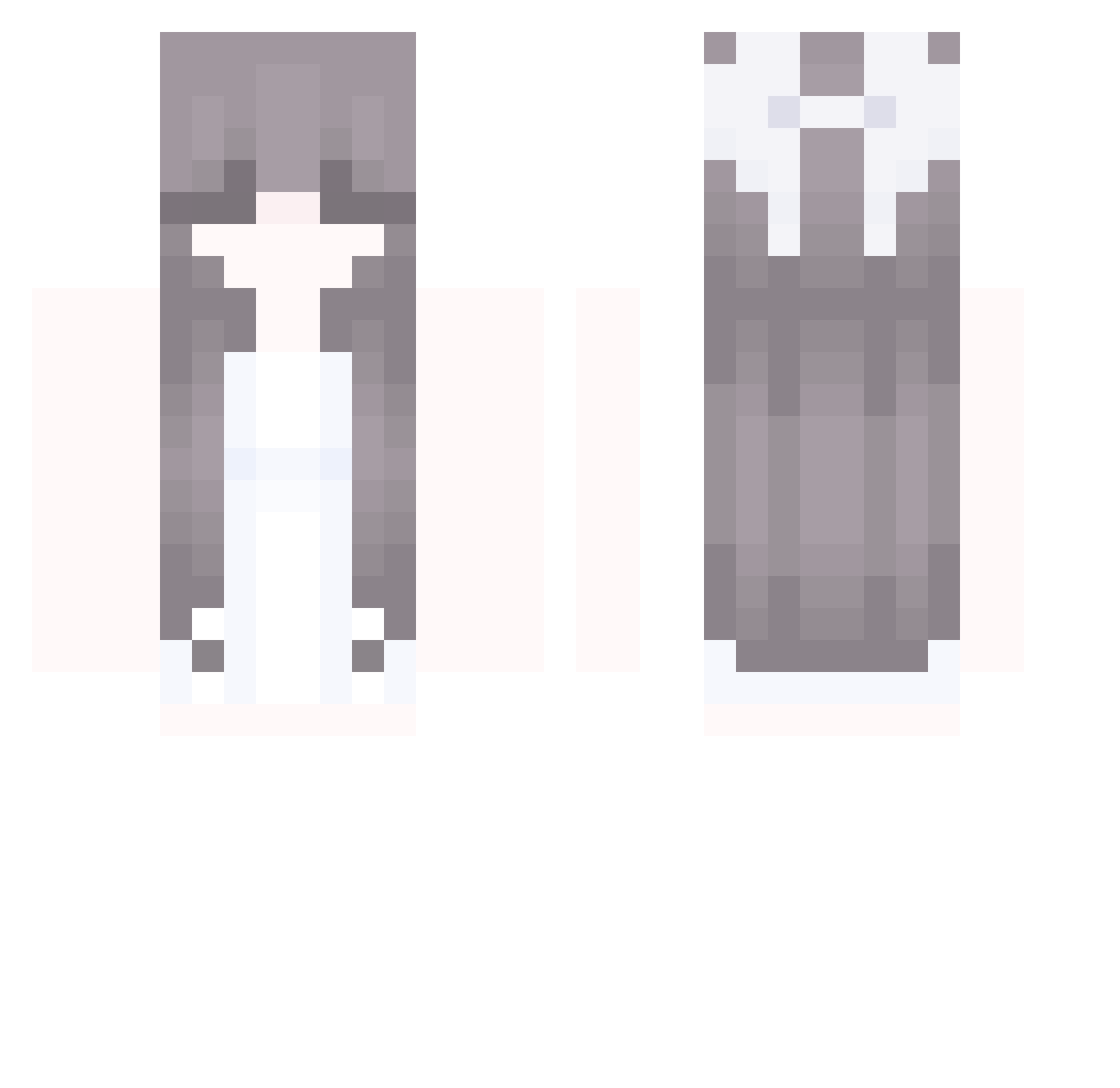sadawasda Minecraft skin, front and back view