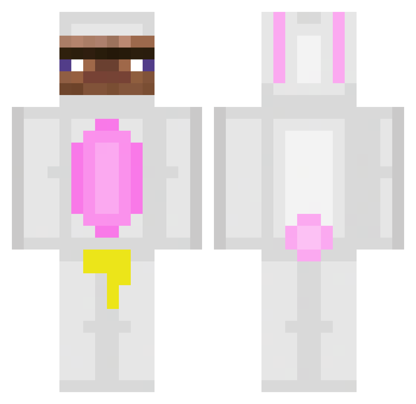 Tempest_no Minecraft skin, front and back view