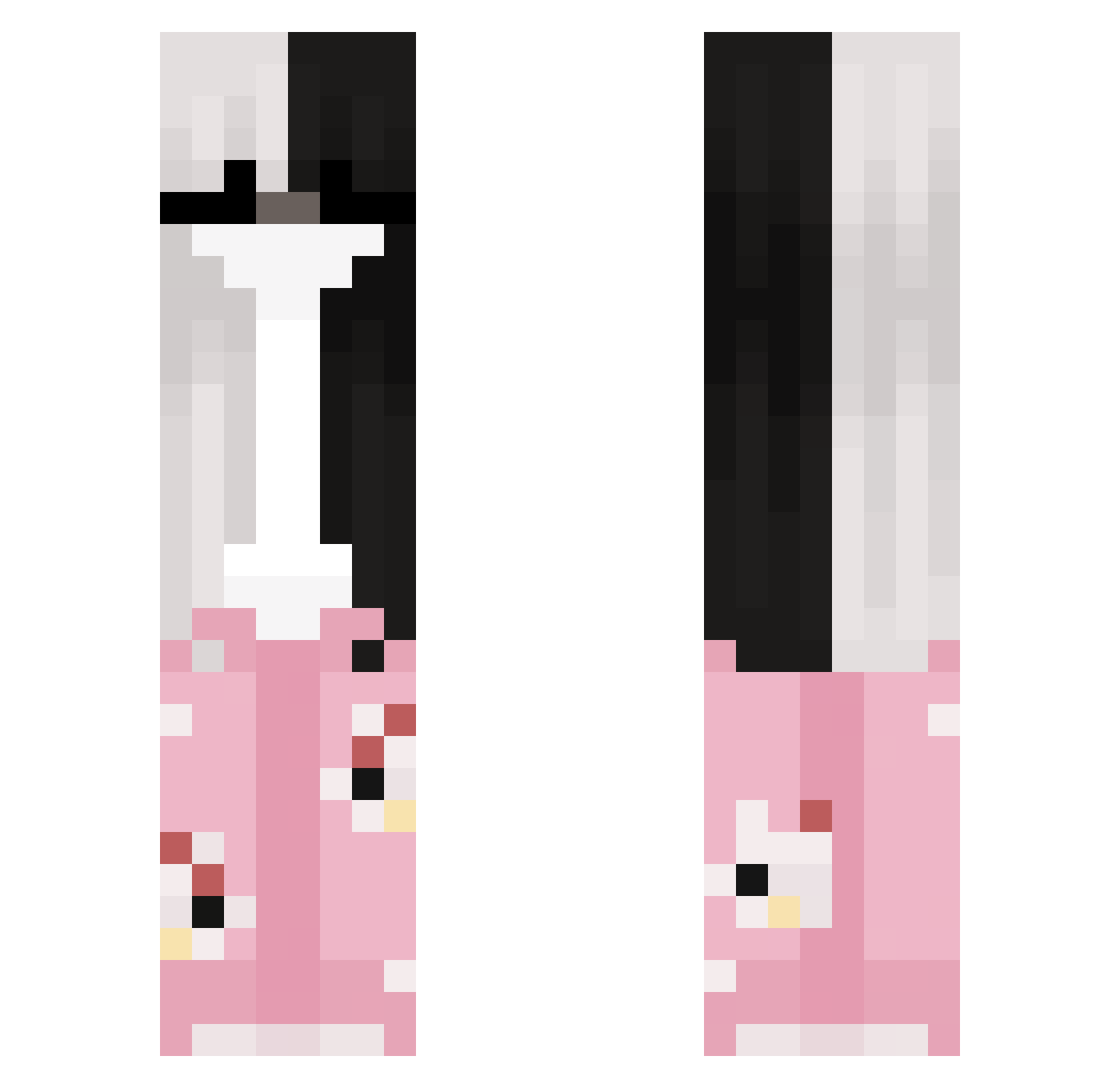 _sypo Minecraft skin, front and back view