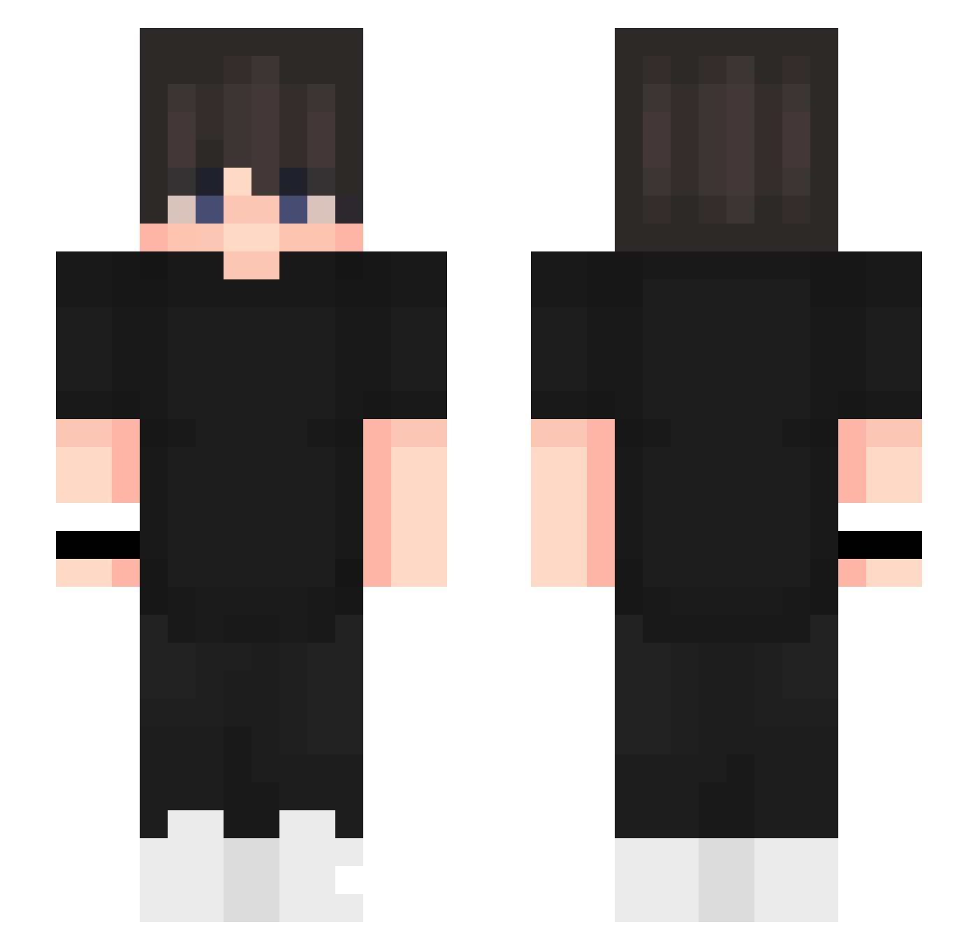 wpf_qEISo_09_15 Minecraft skin, front and back view