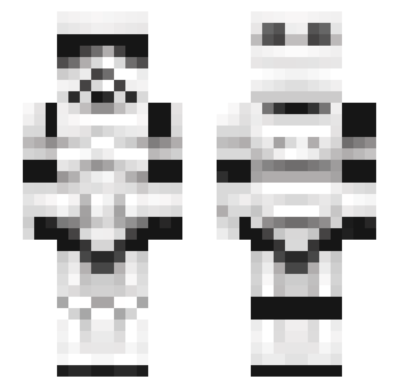 JopitoJopito Minecraft skin, front and back view