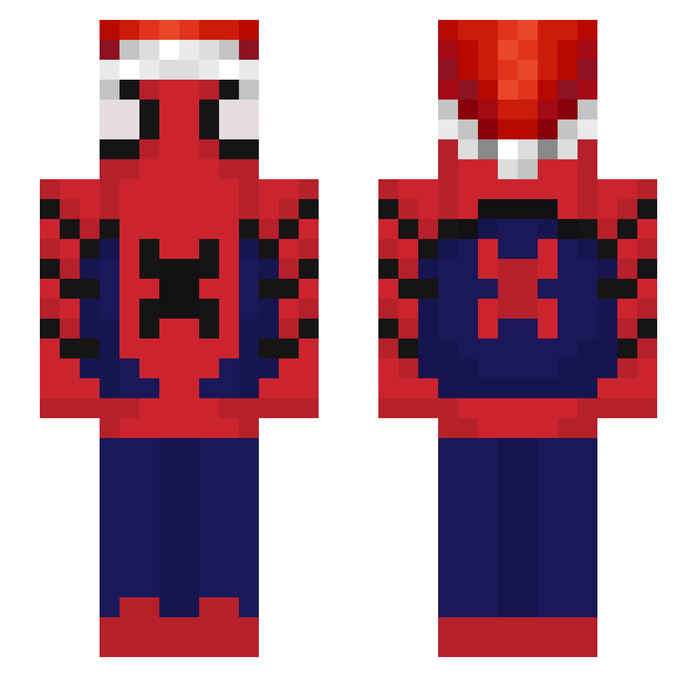 dobi3rka_ Minecraft skin, front and back view