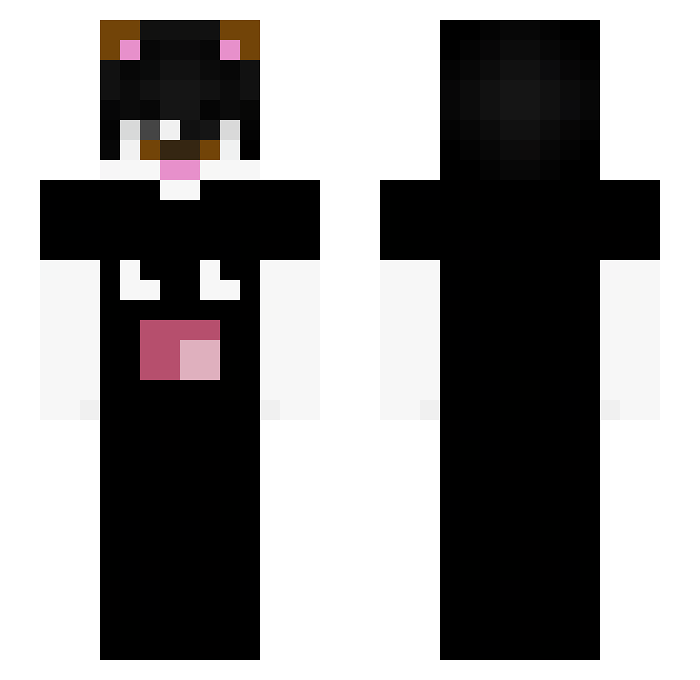 loveukosmic Minecraft skin, front and back view