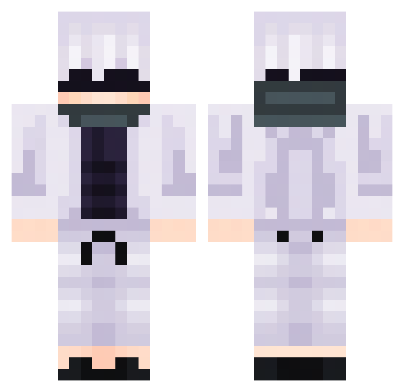 shadow_cl0n Minecraft skin, front and back view