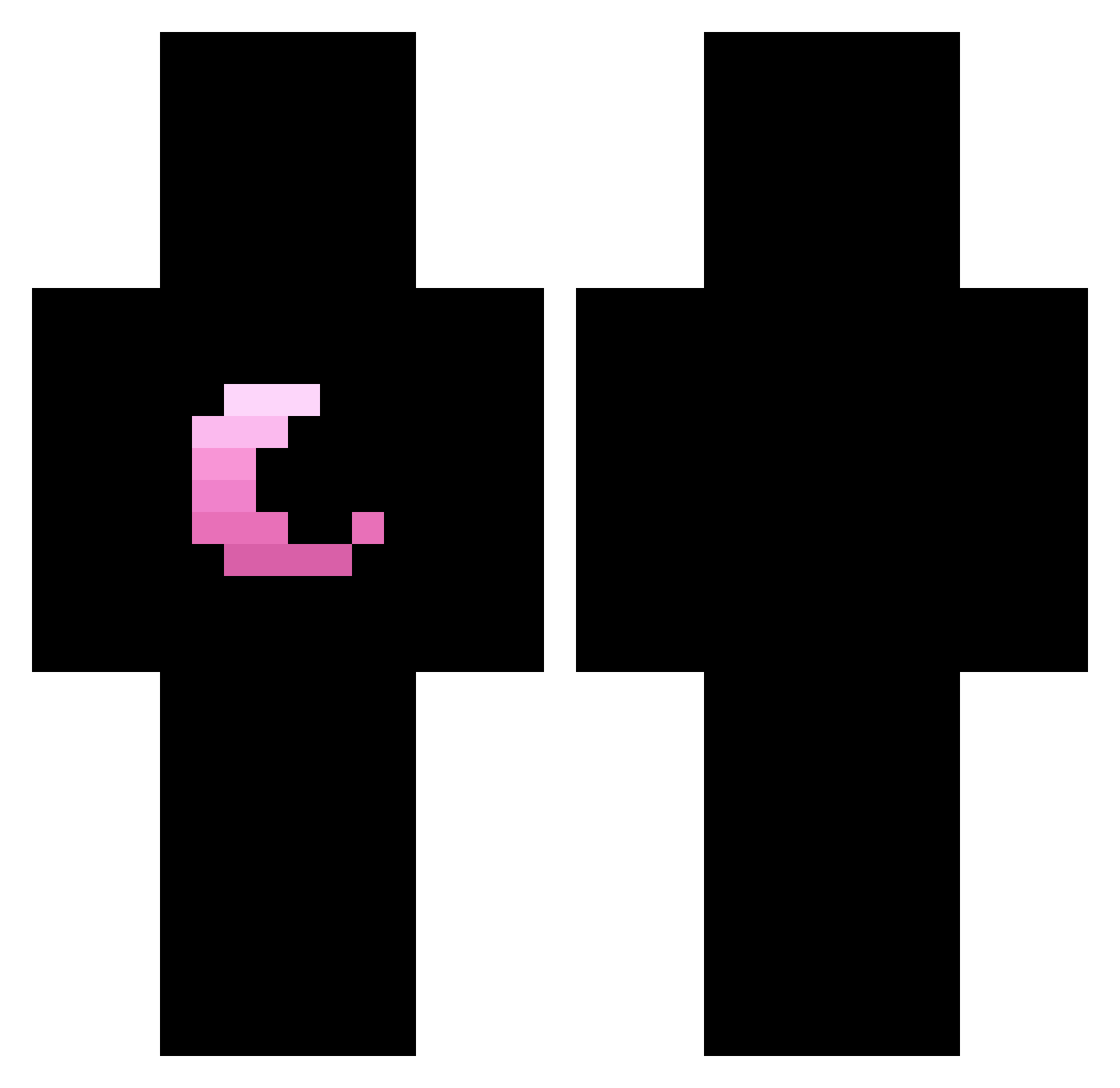 UnGarsBrun Minecraft skin, front and back view