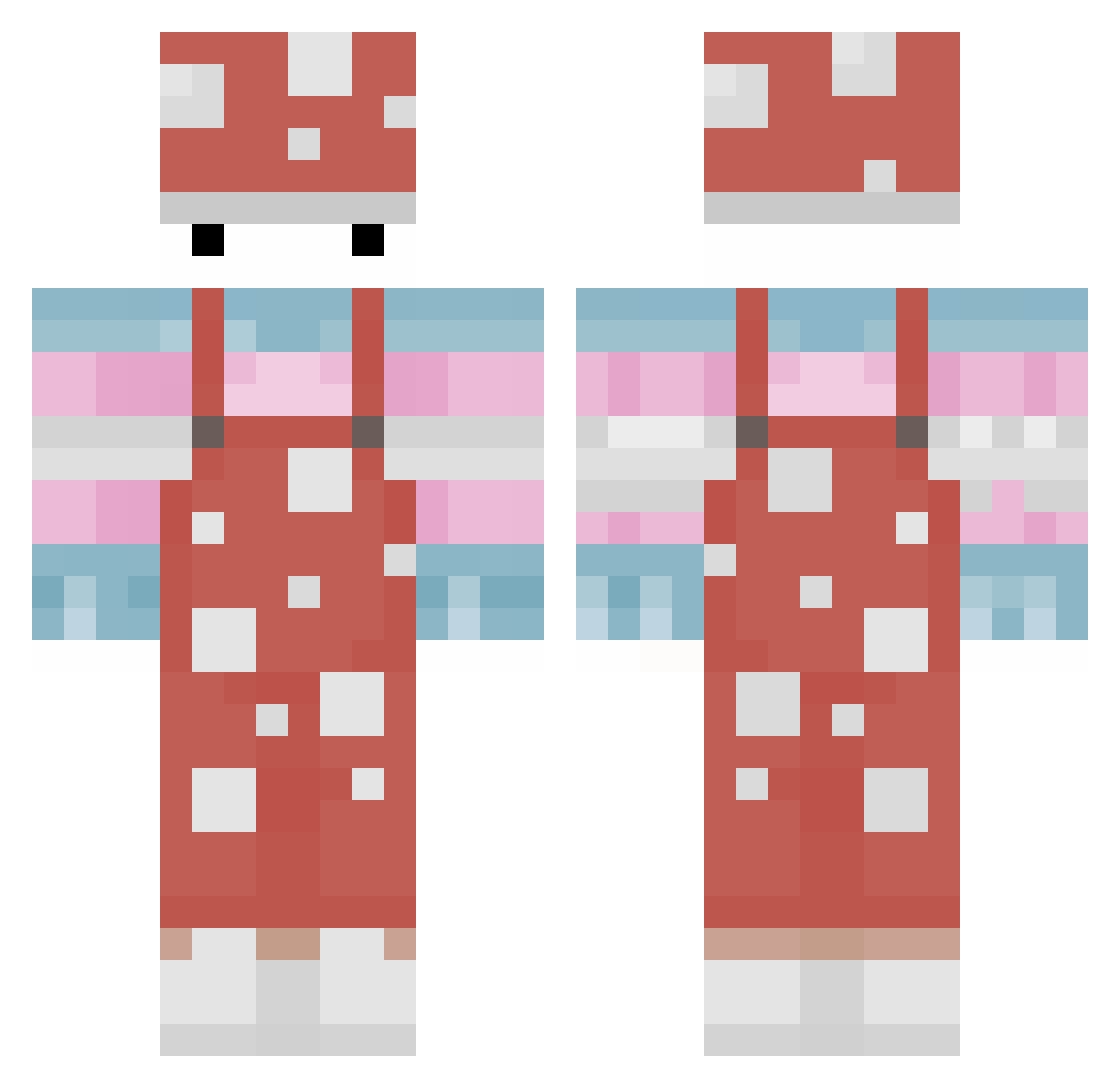 pepito_diablo Minecraft skin, front and back view