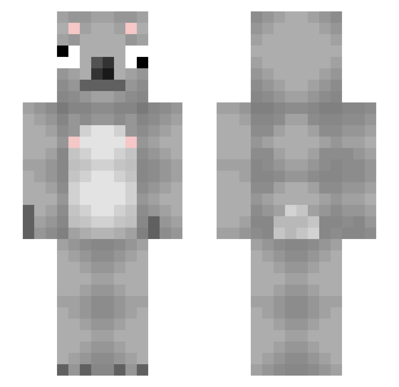 kolega_z_lawki Minecraft skin, front and back view