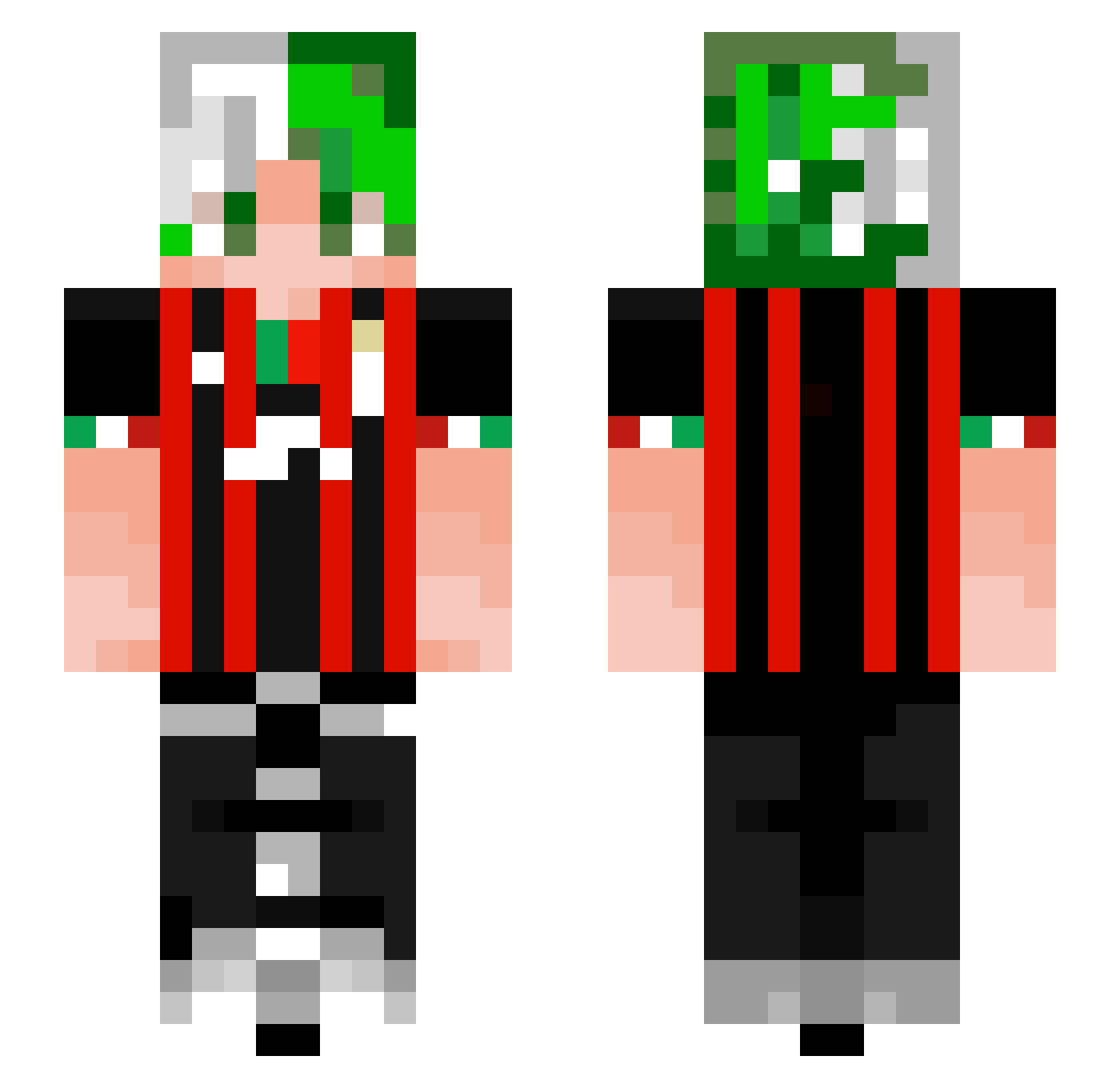 szefus_ Minecraft skin, front and back view