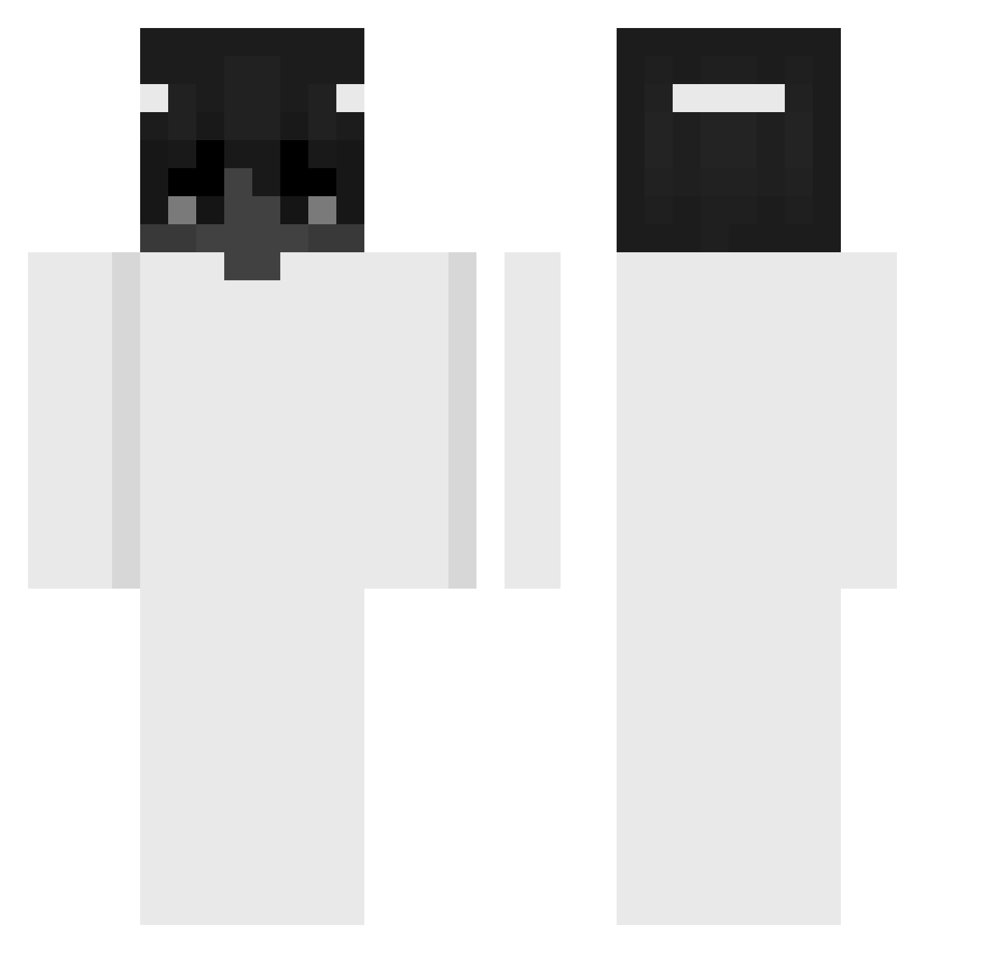 trxlogy_ Minecraft skin, front and back view