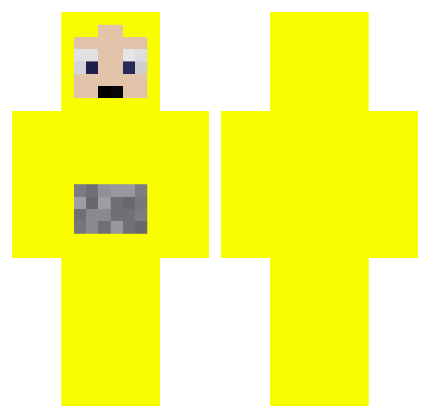 hoistaycool Minecraft skin, front and back view