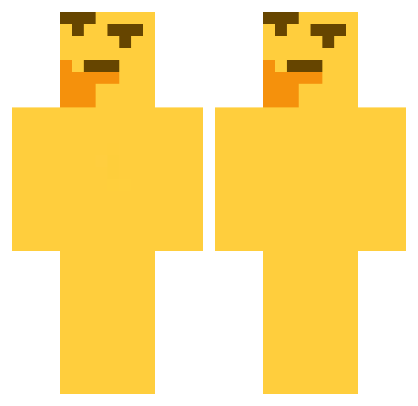 LORDRIZZZZ Minecraft skin, front and back view