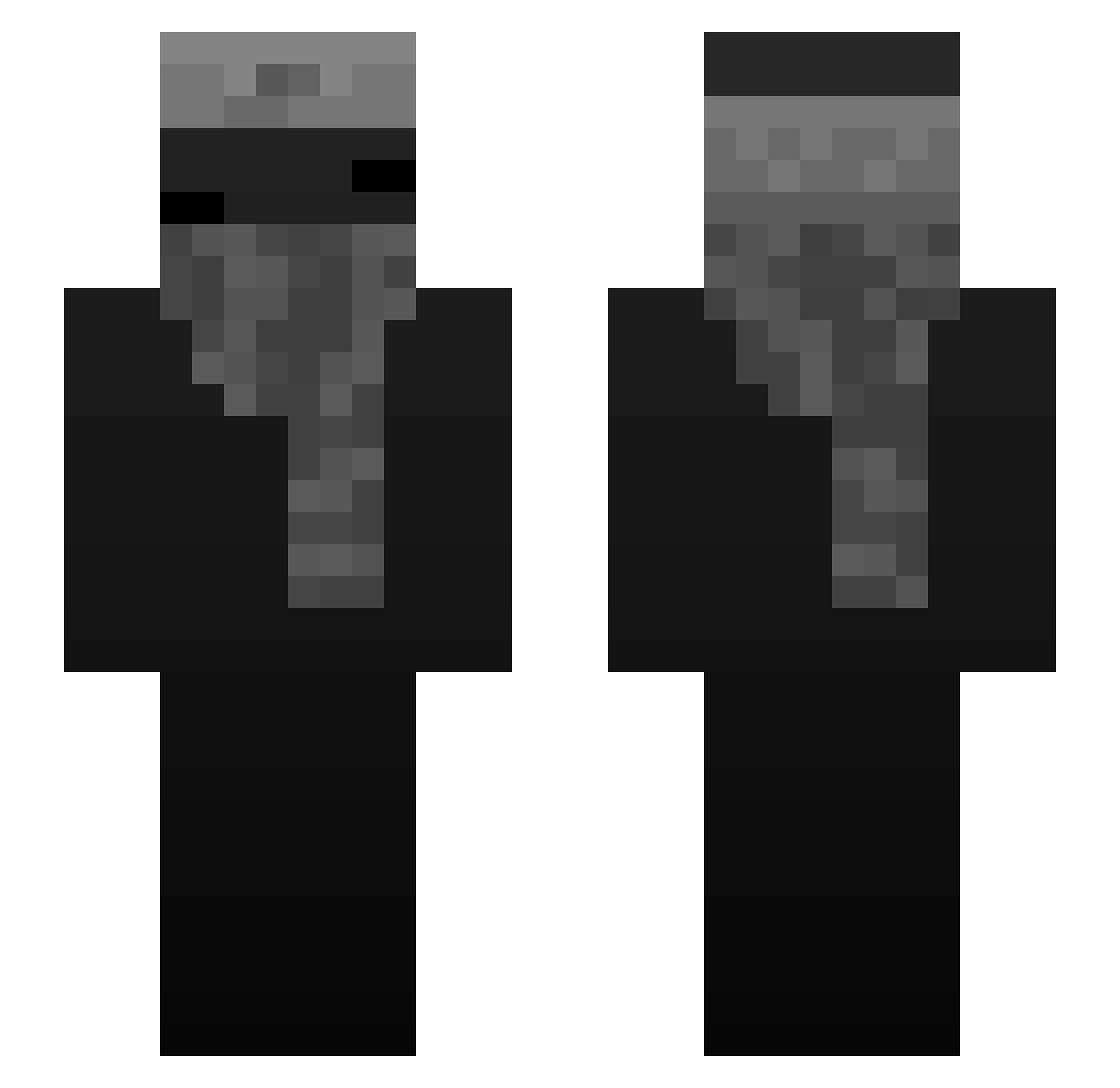 Ali_Bumsebrot Minecraft skin, front and back view