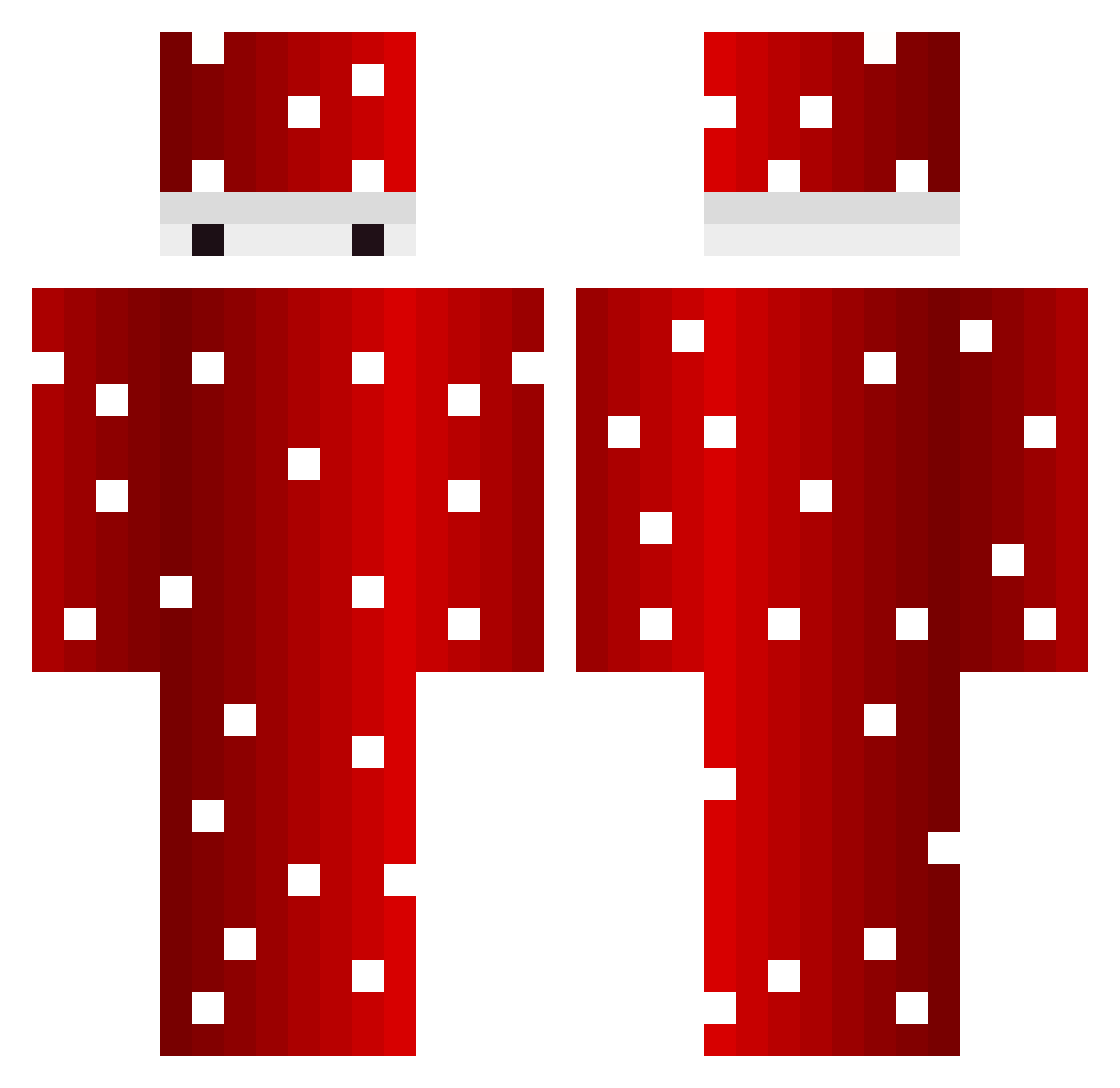 ImFungiii_ Minecraft skin, front and back view