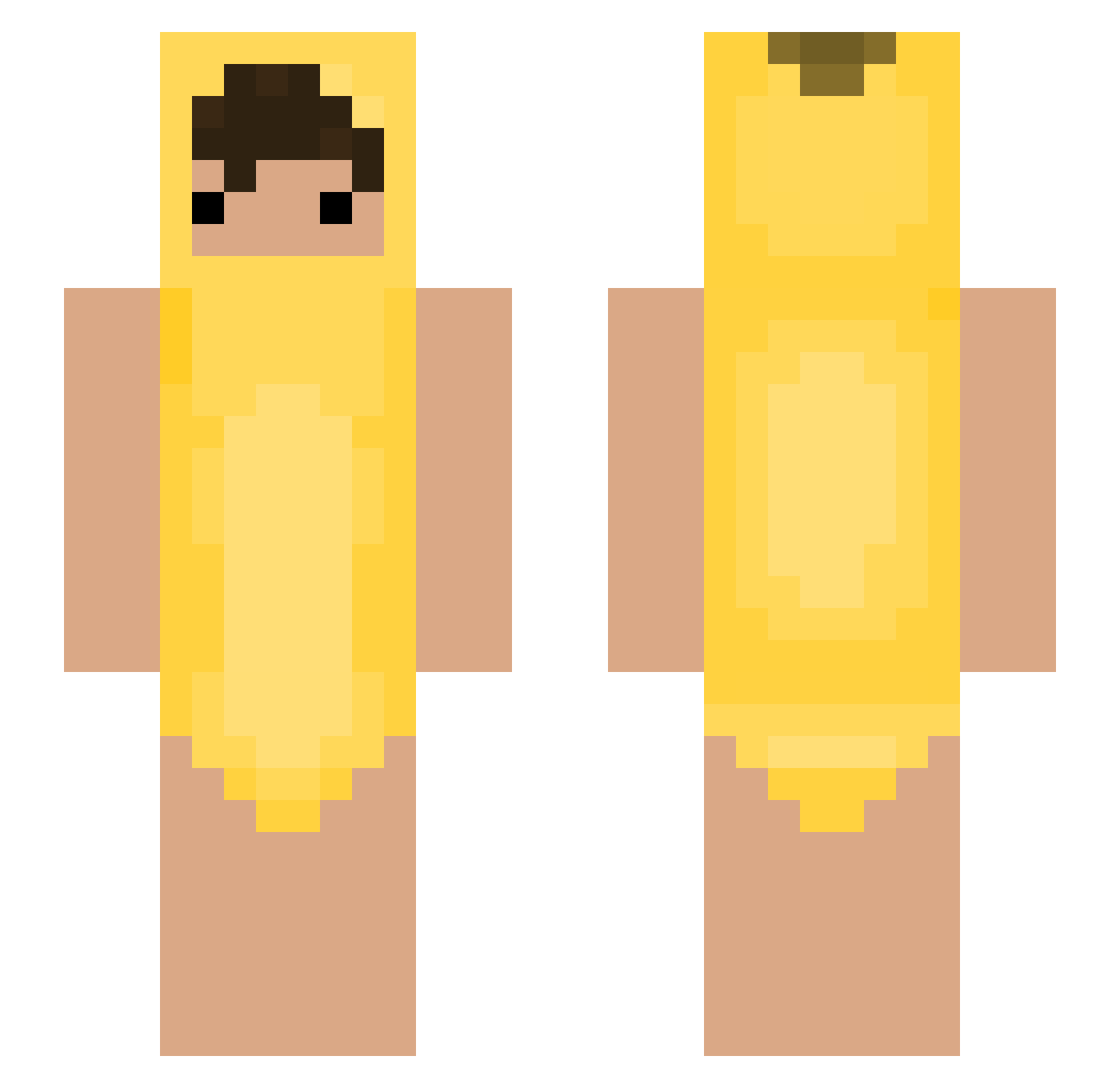 trashcan58 Minecraft skin, front and back view