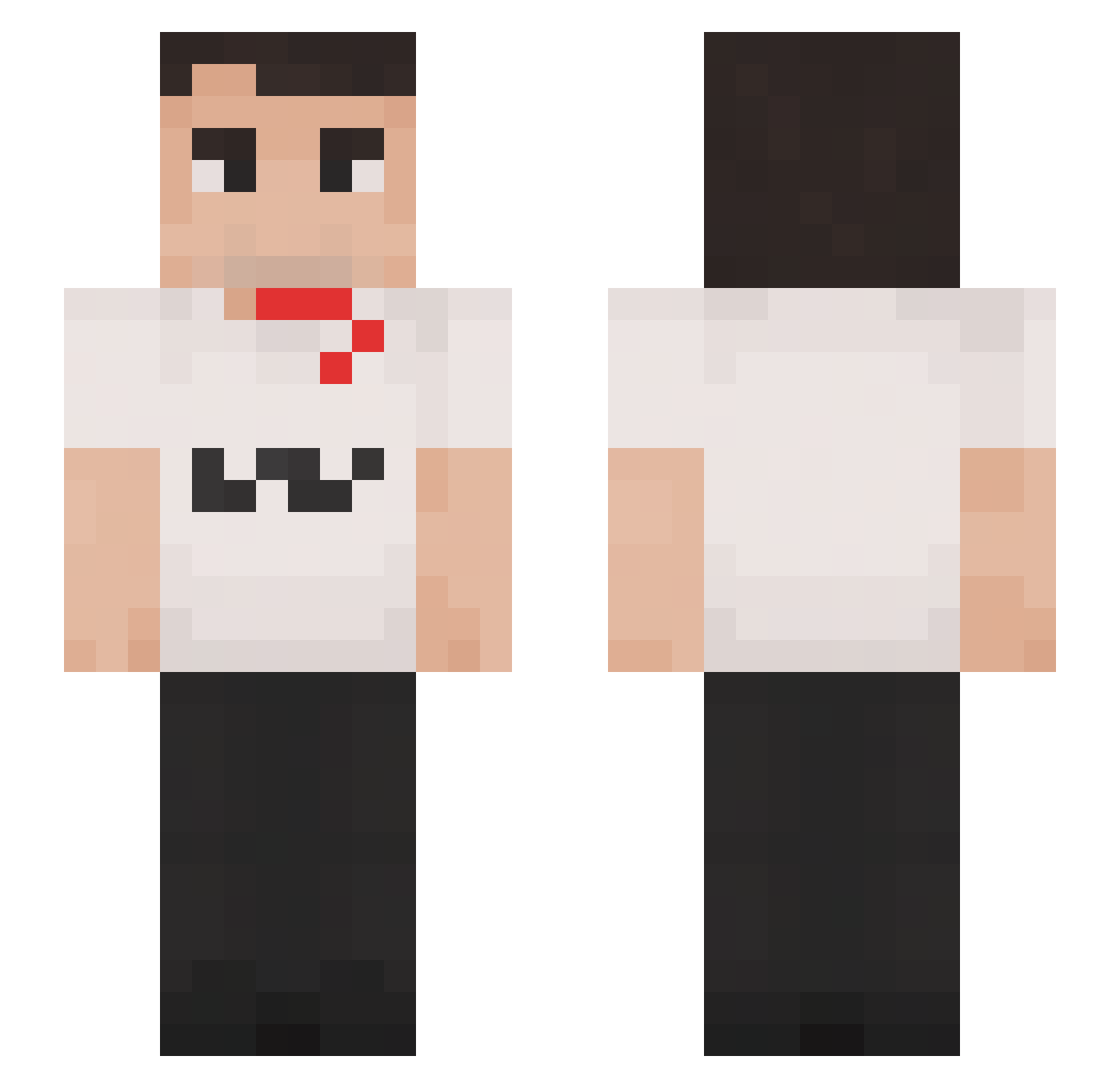 strafee_1 Minecraft skin, front and back view