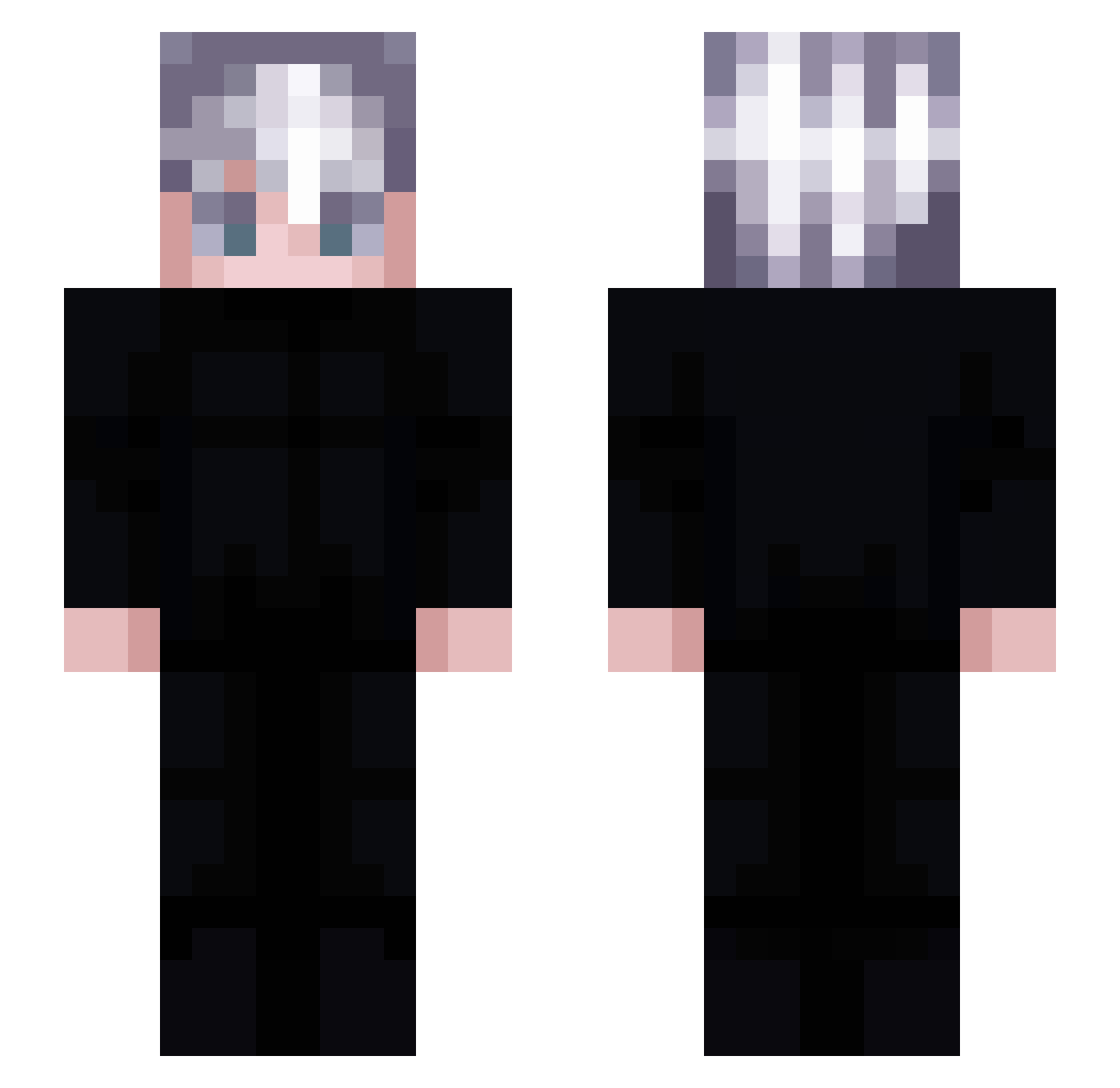 JuanSagitarius26 Minecraft skin, front and back view