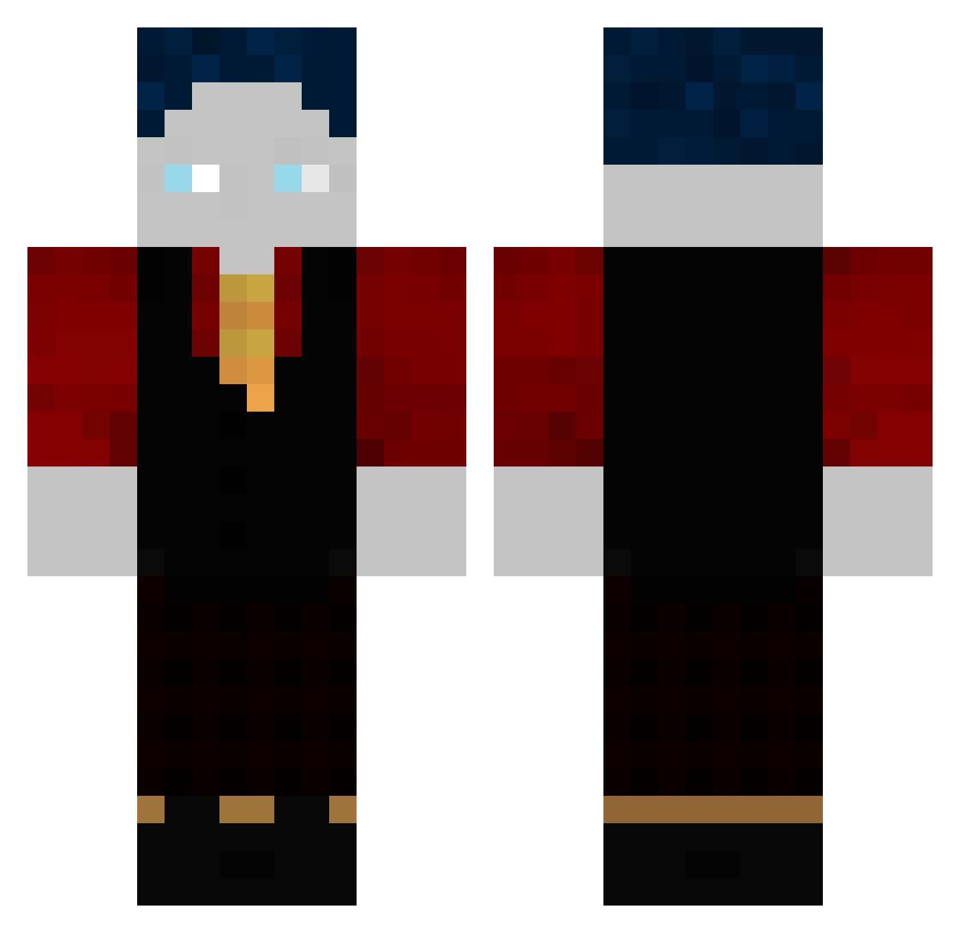 switchnik2023 Minecraft skin, front and back view