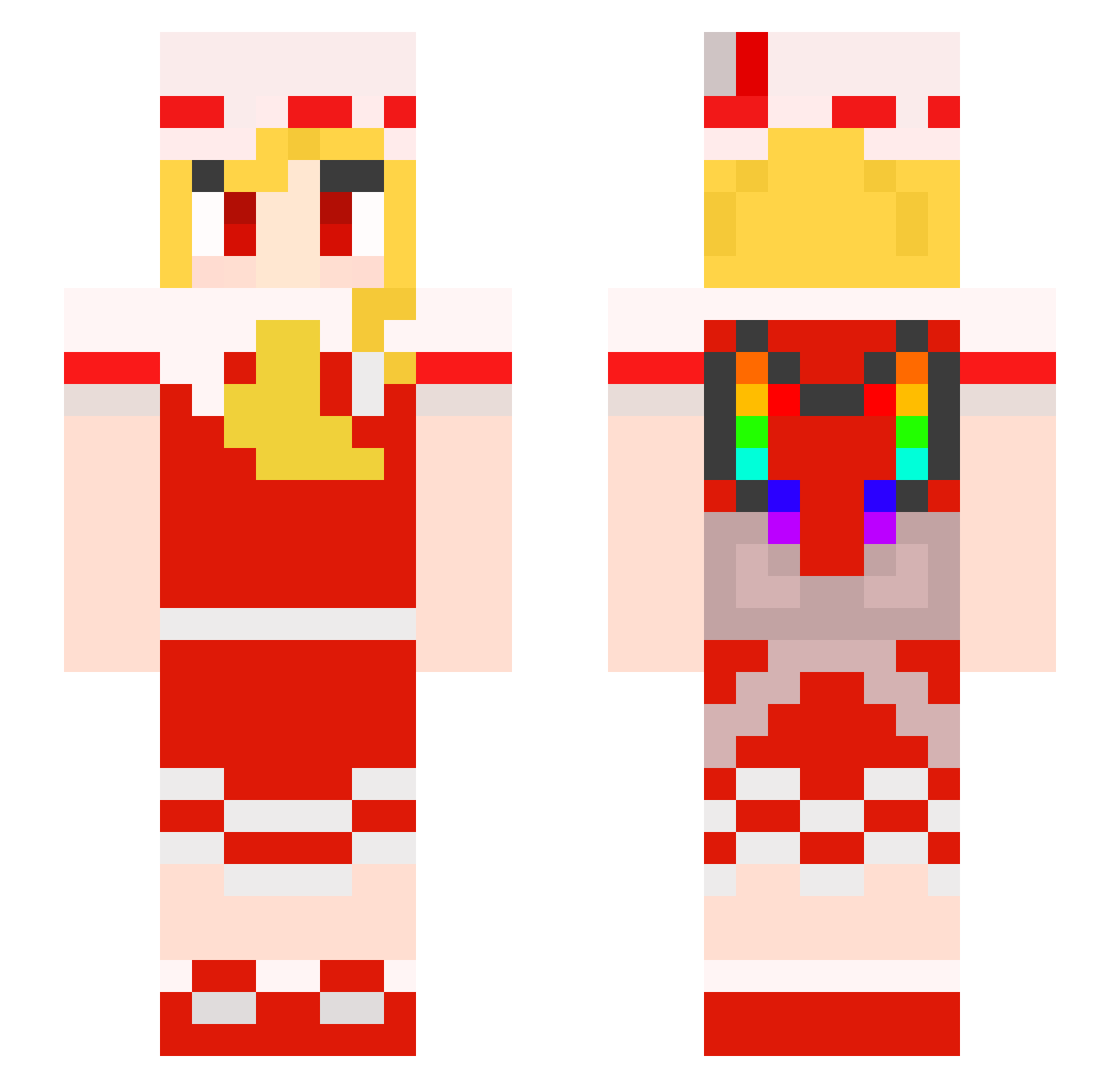 The_Contingency Minecraft skin, front and back view