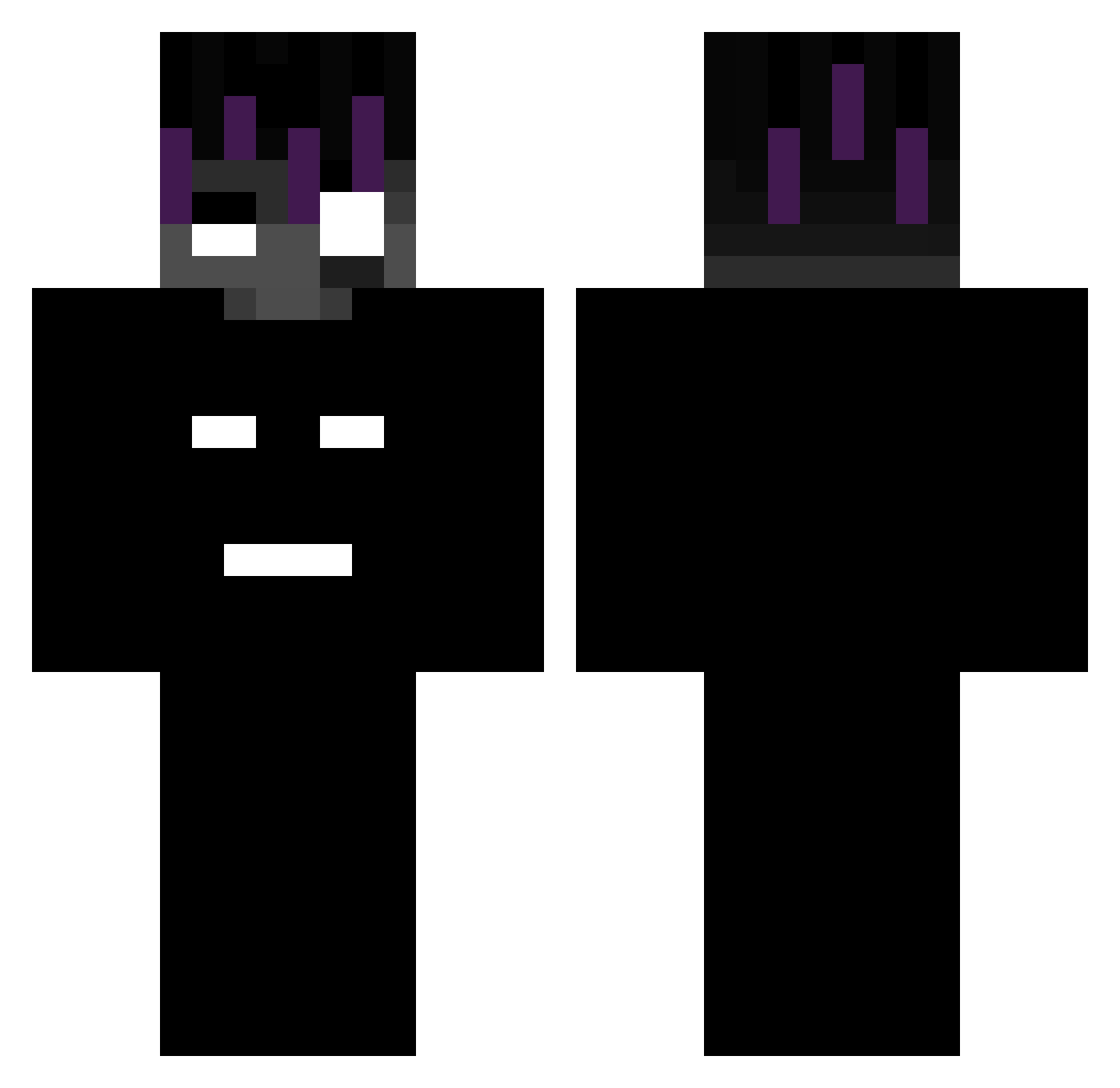 alessia___ Minecraft skin, front and back view