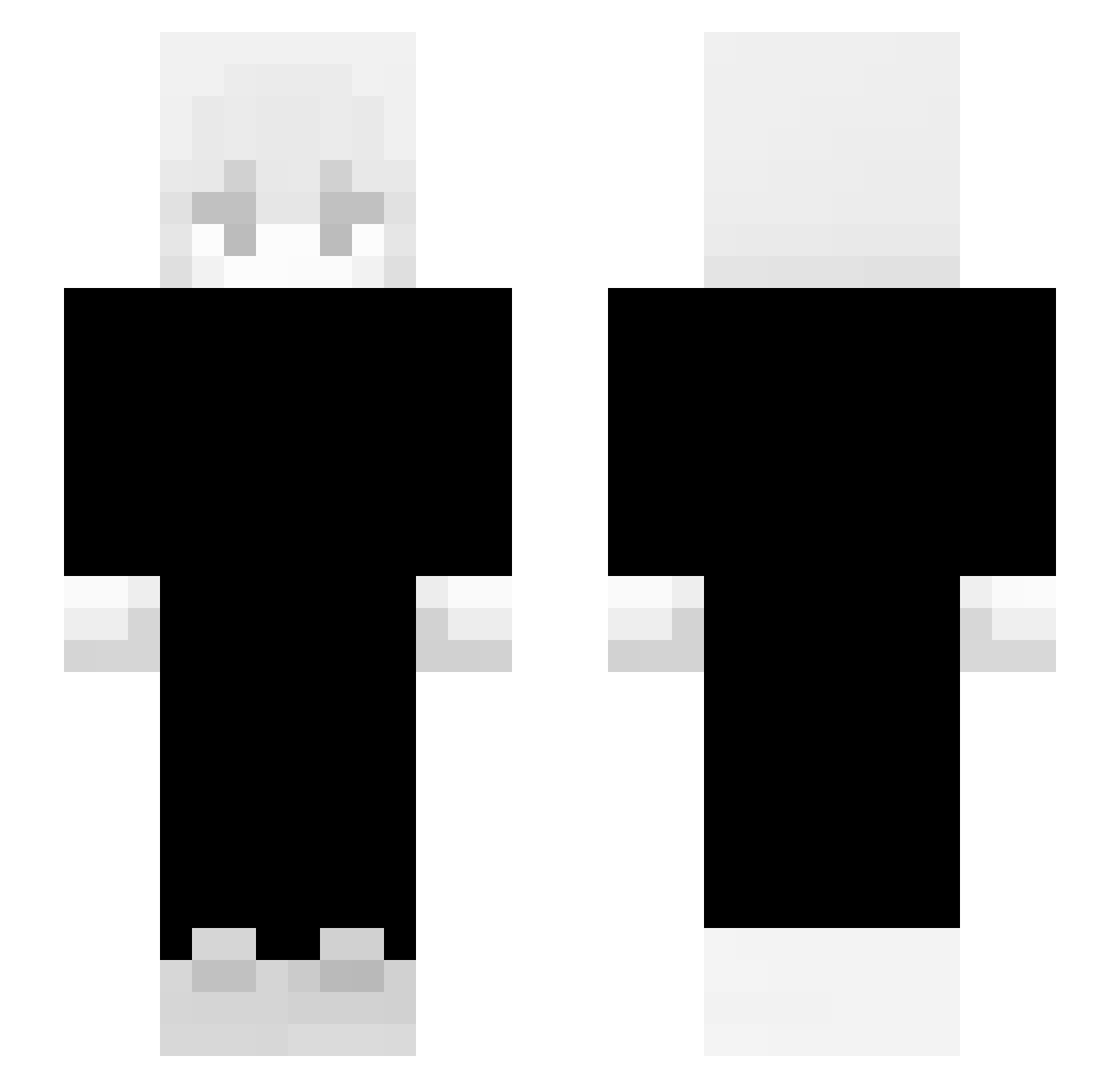 tapwatxr Minecraft skin, front and back view