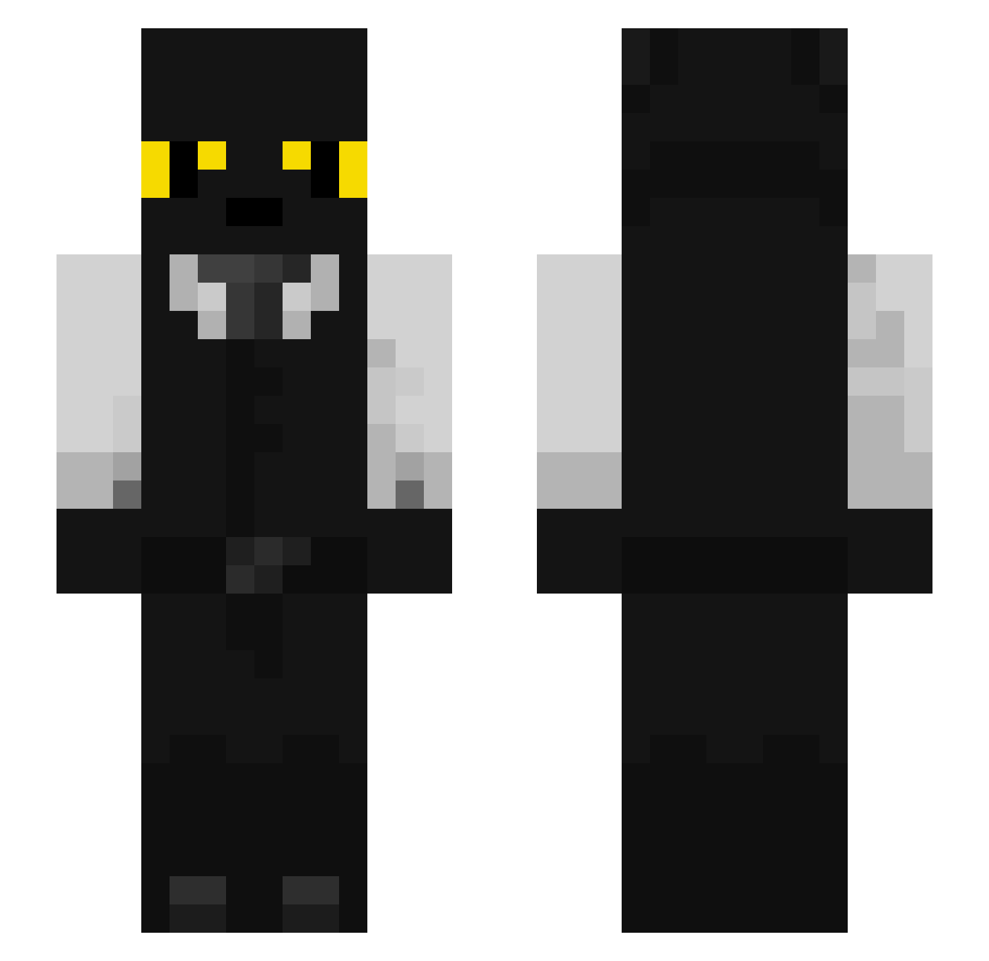 lily_flower43 Minecraft skin, front and back view