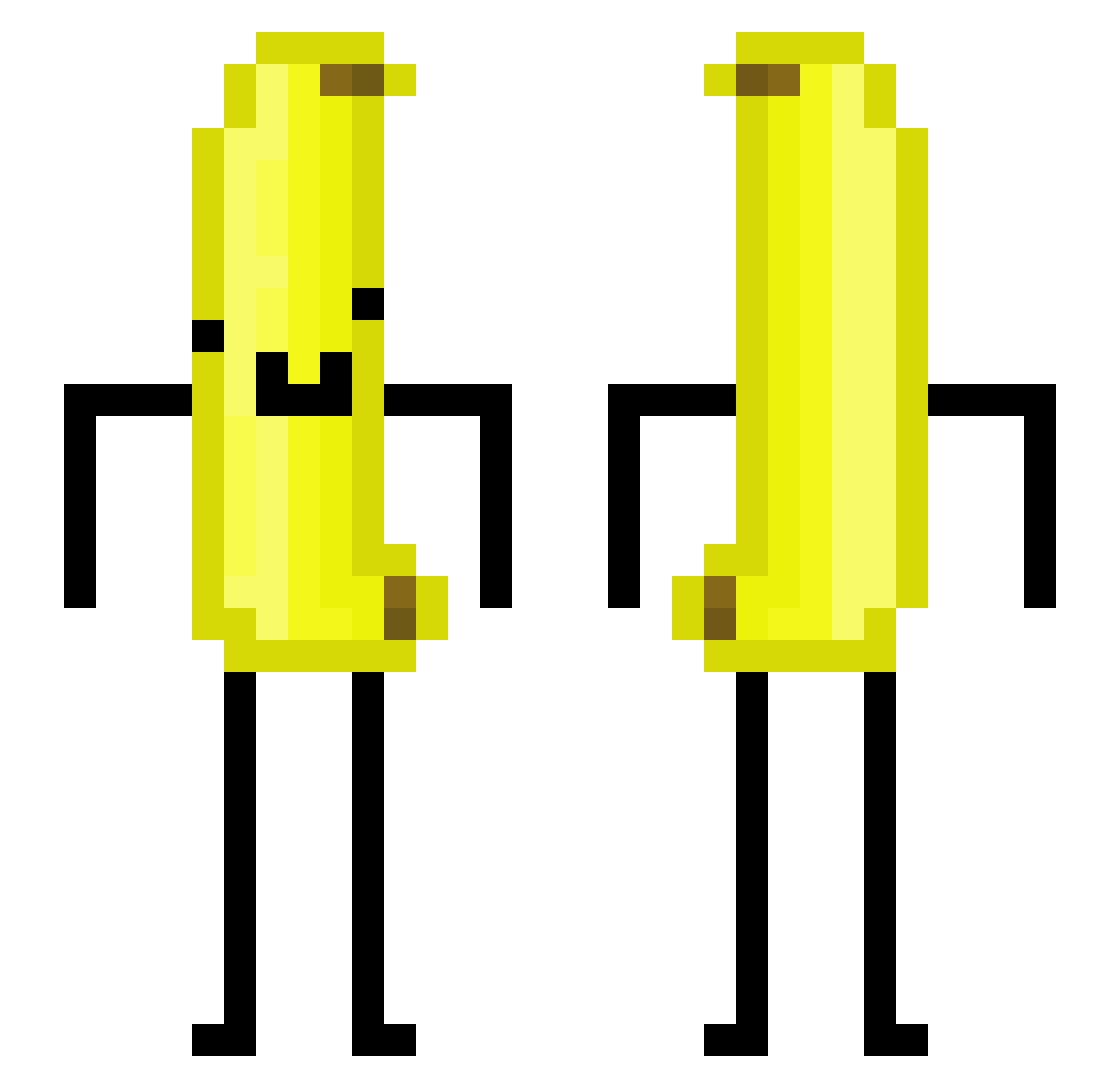 xxztt Minecraft skin, front and back view