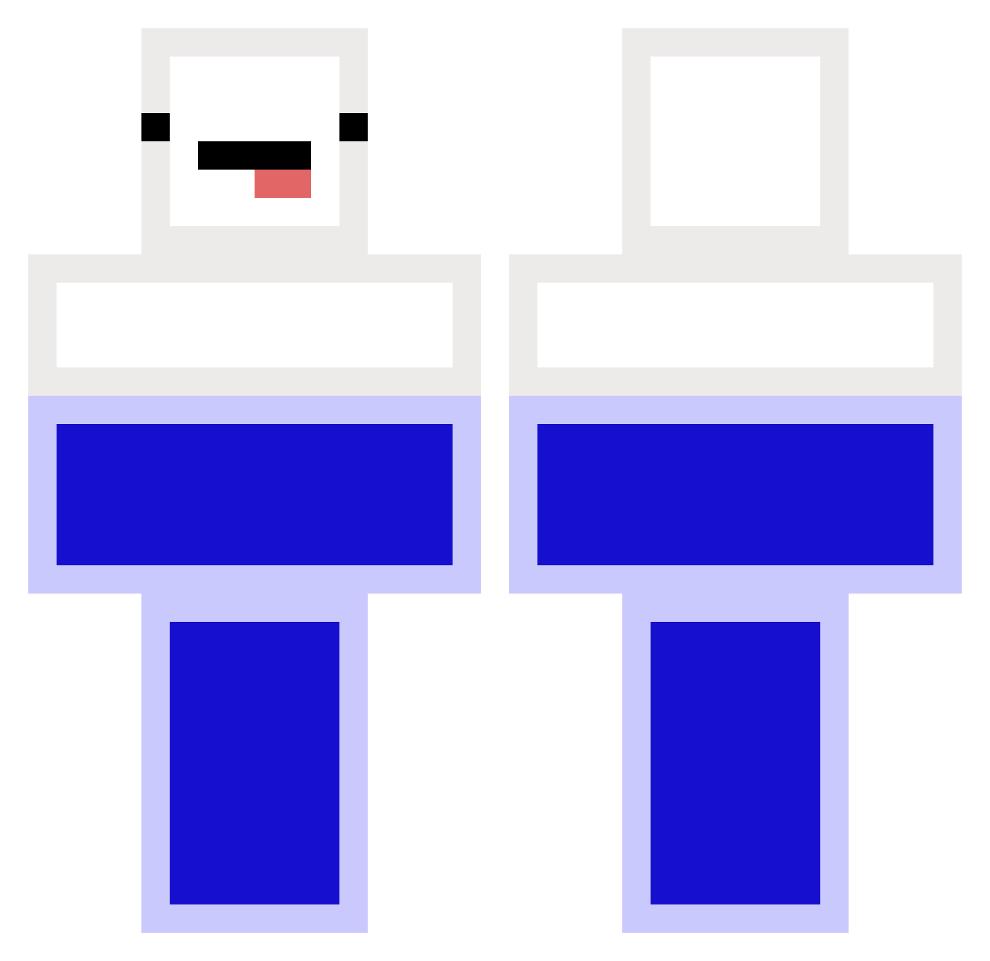 _flannelpantss Minecraft skin, front and back view