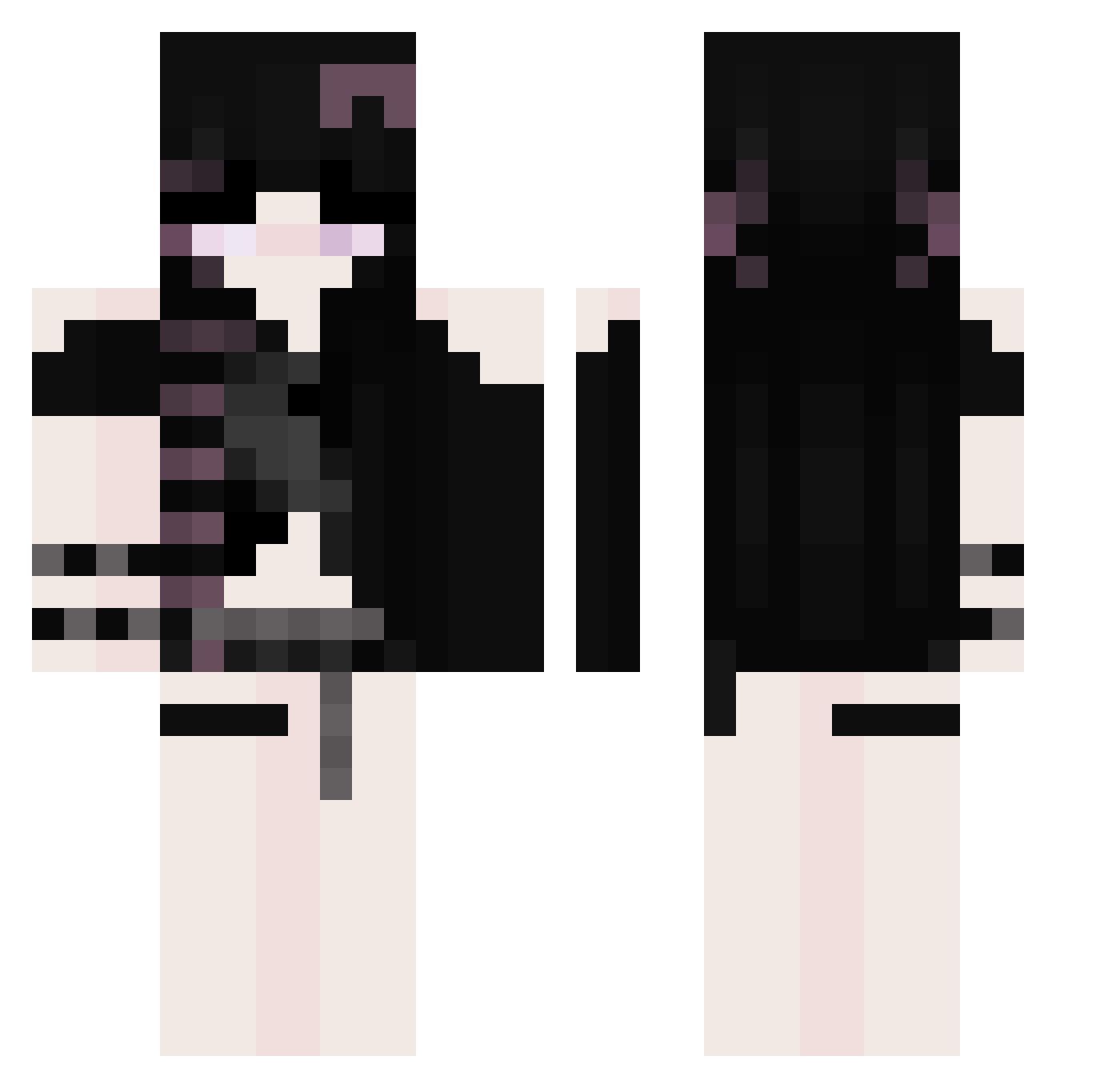 Torsten573 Minecraft skin, front and back view