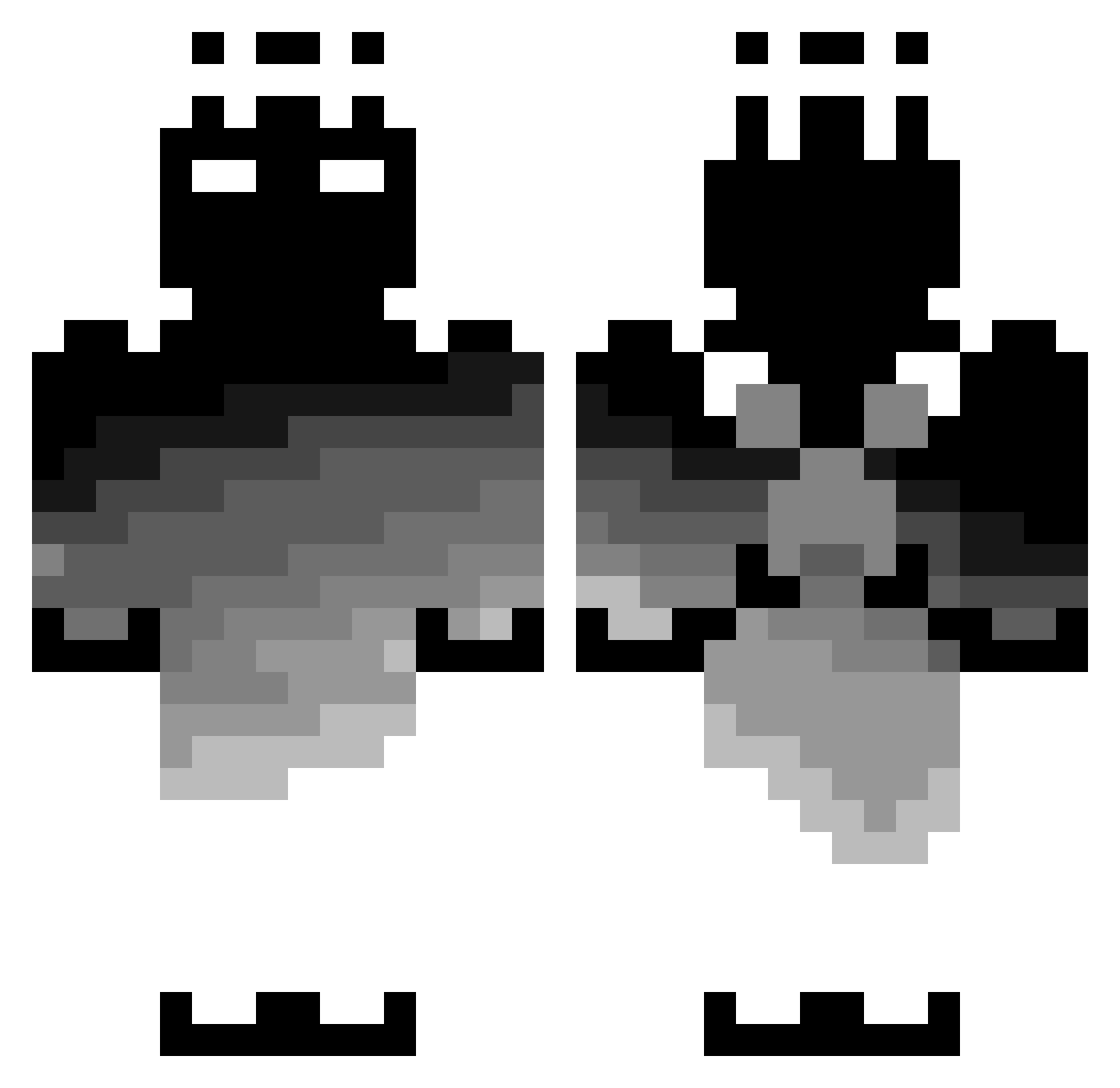 xov_ Minecraft skin, front and back view