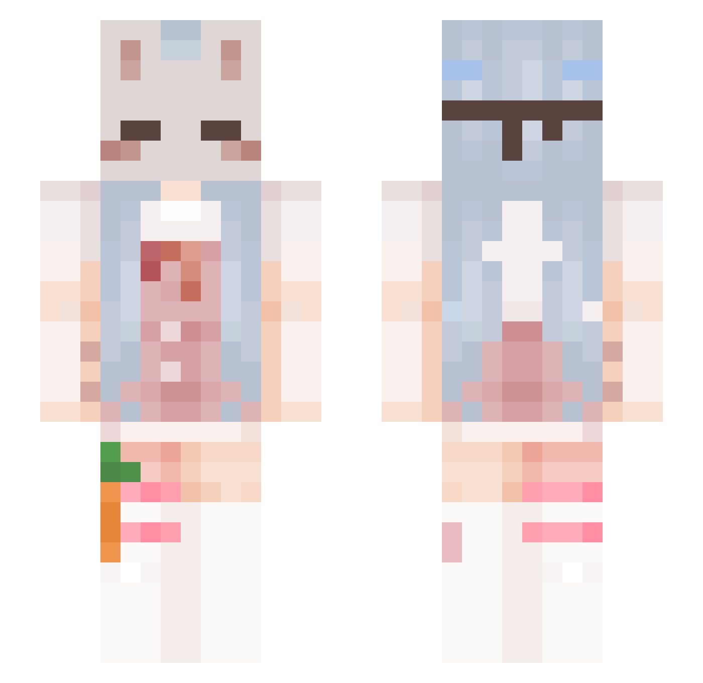 Sour_Meh Minecraft skin, front and back view