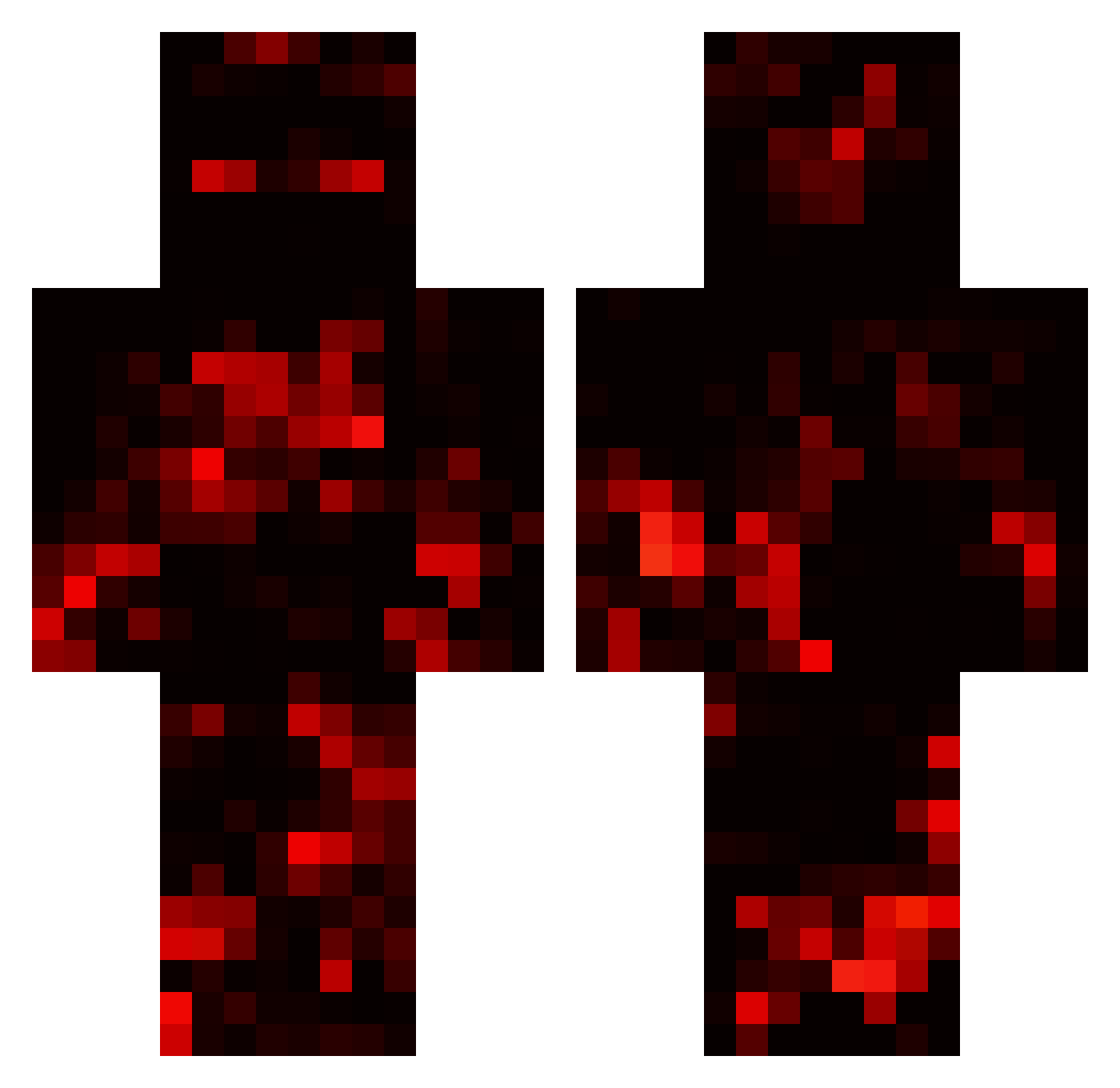 zzzdominik Minecraft skin, front and back view
