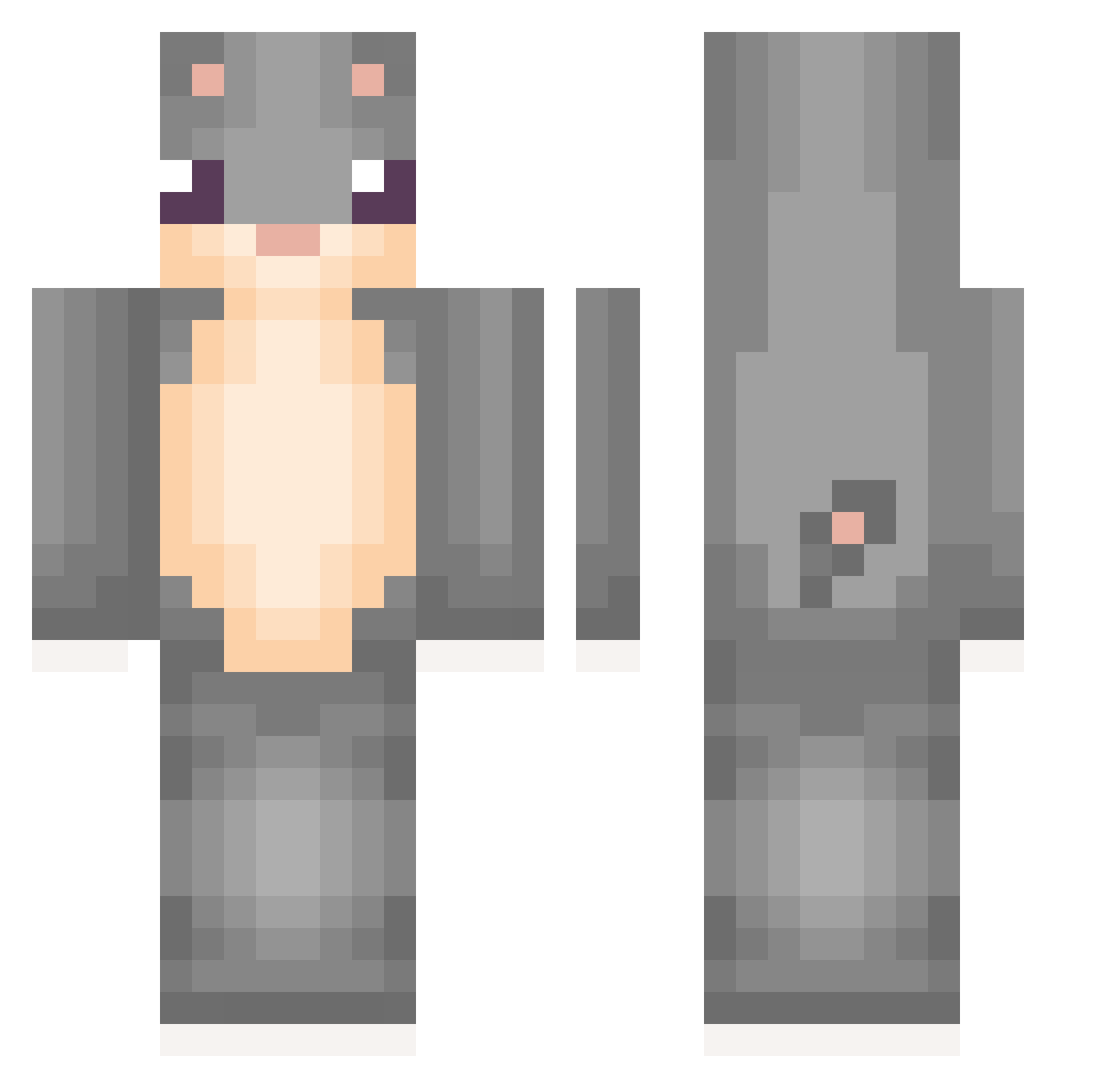 andzelo_ Minecraft skin, front and back view