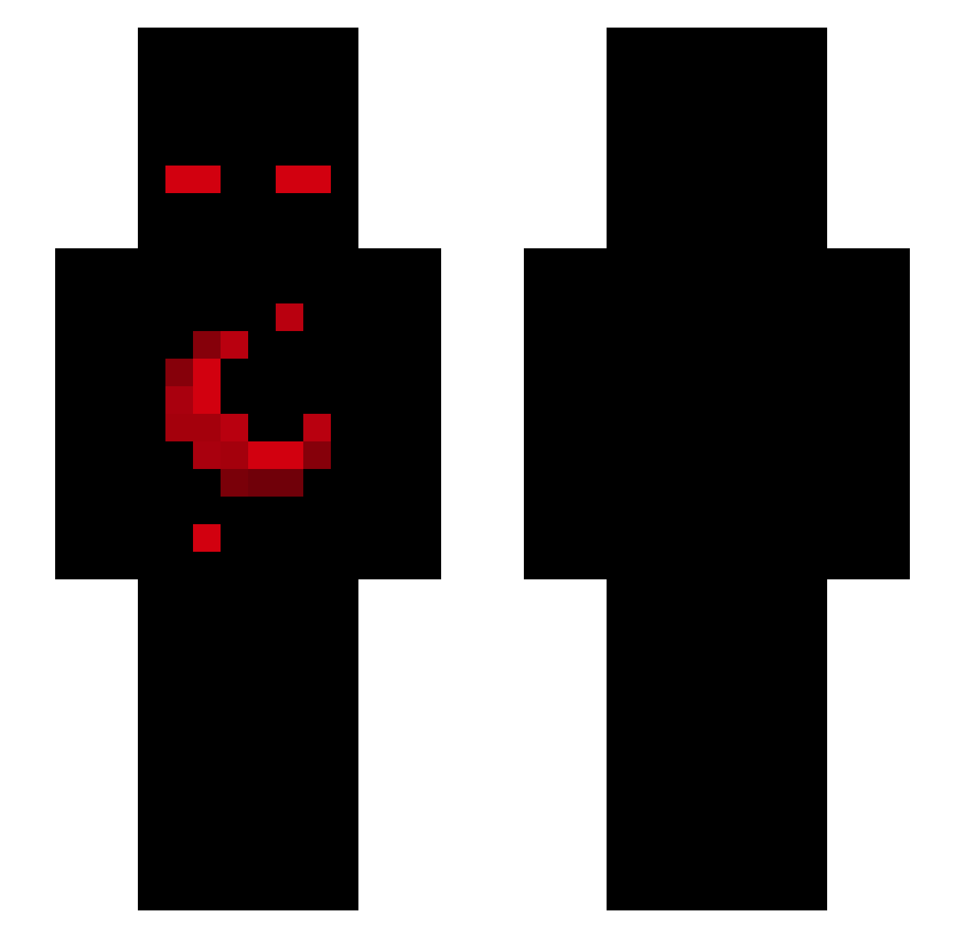 SMONDO1 Minecraft skin, front and back view