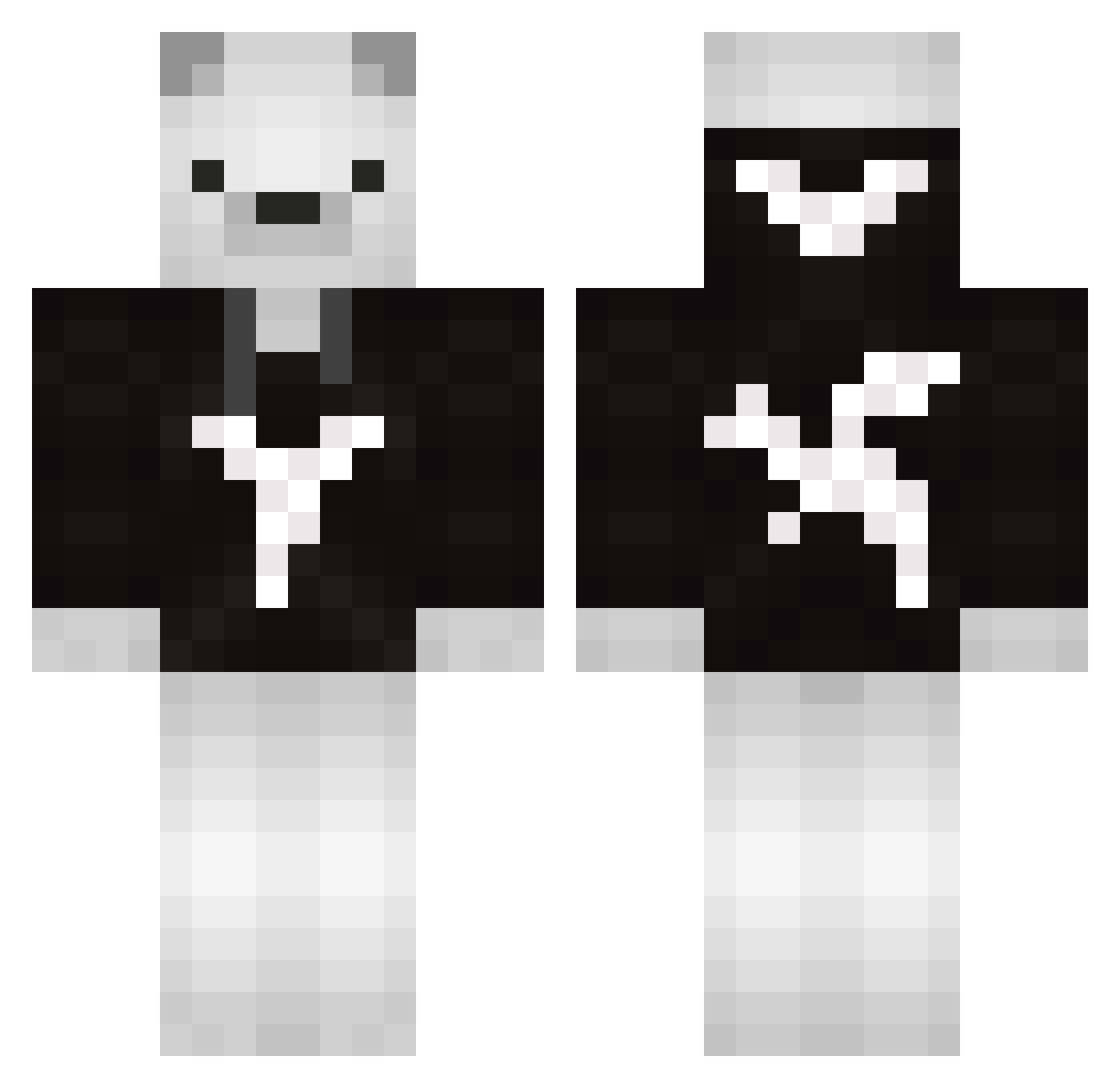 VeRnO_ Minecraft skin, front and back view