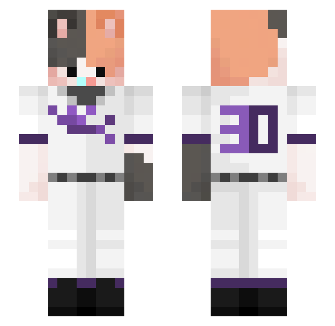_HaeSoI_ Minecraft skin, front and back view